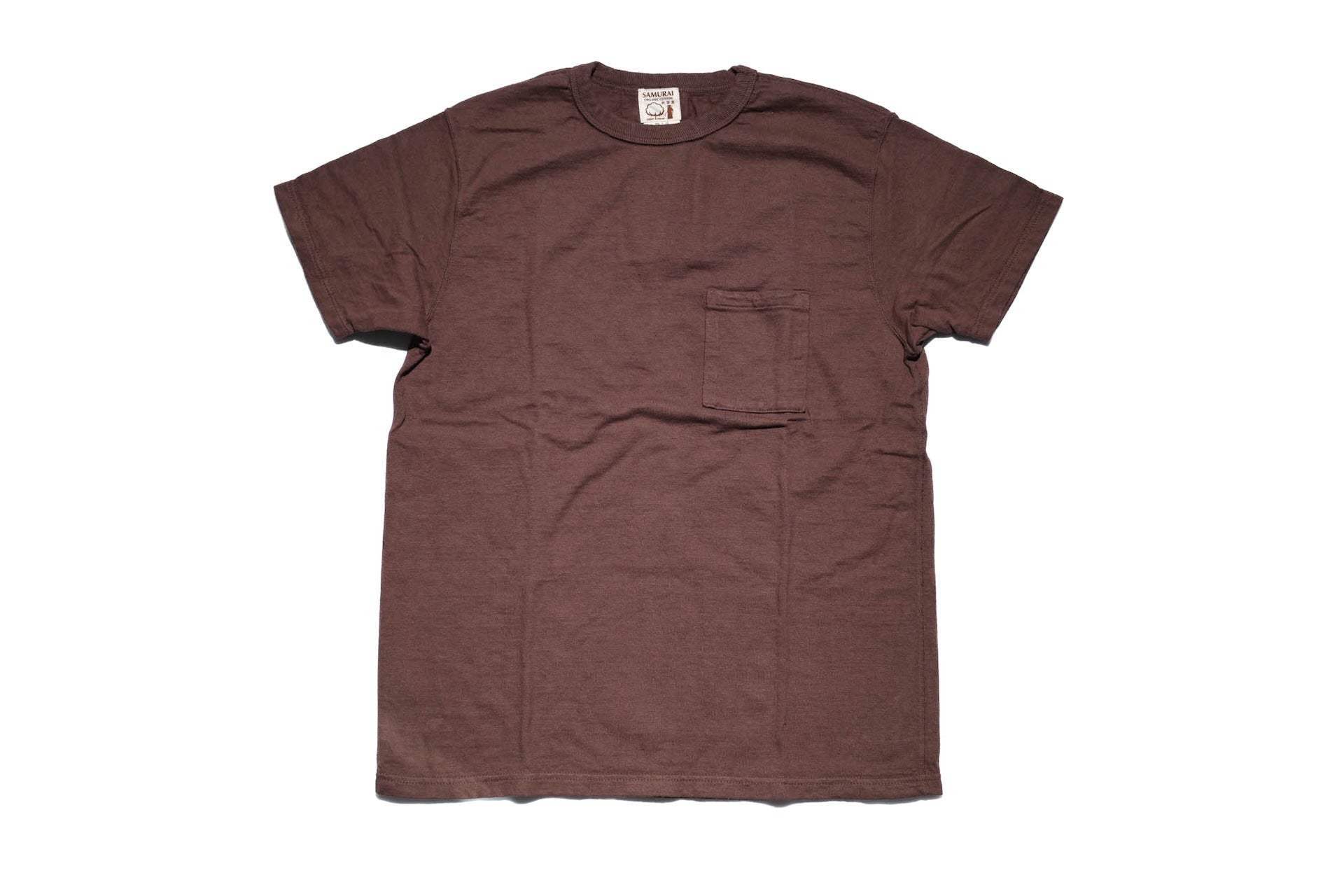 Samurai 12oz "Nippon Cotton" Pocket Tee (Dark Kuri)