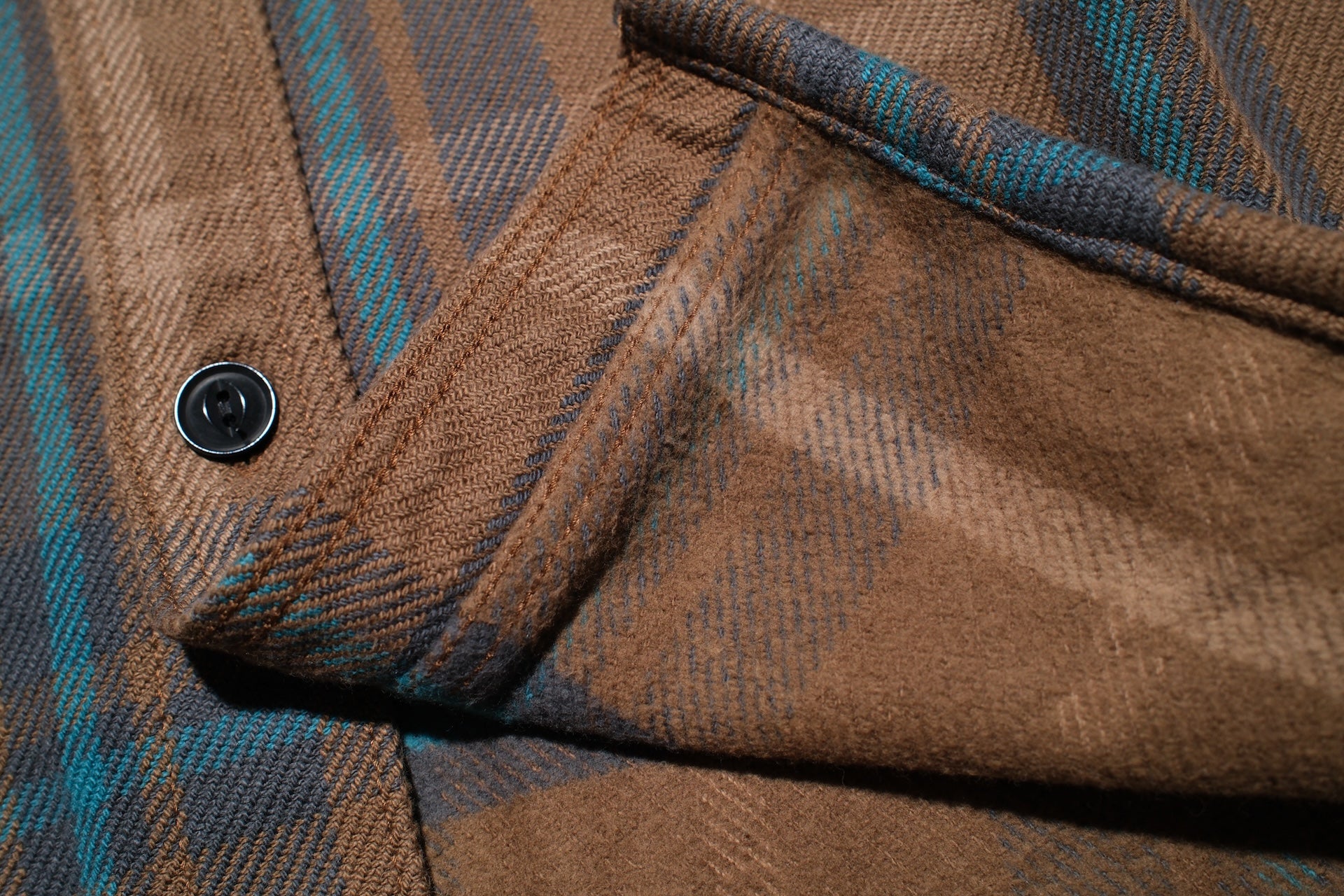 UES 15.5oz Ultra-Heavyweight Flannel Utility Workshirt (Earthen Brown)