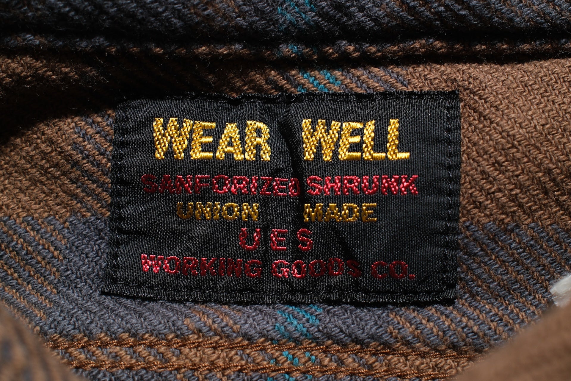 UES 15.5oz Ultra-Heavyweight Flannel Utility Workshirt (Earthen Brown)