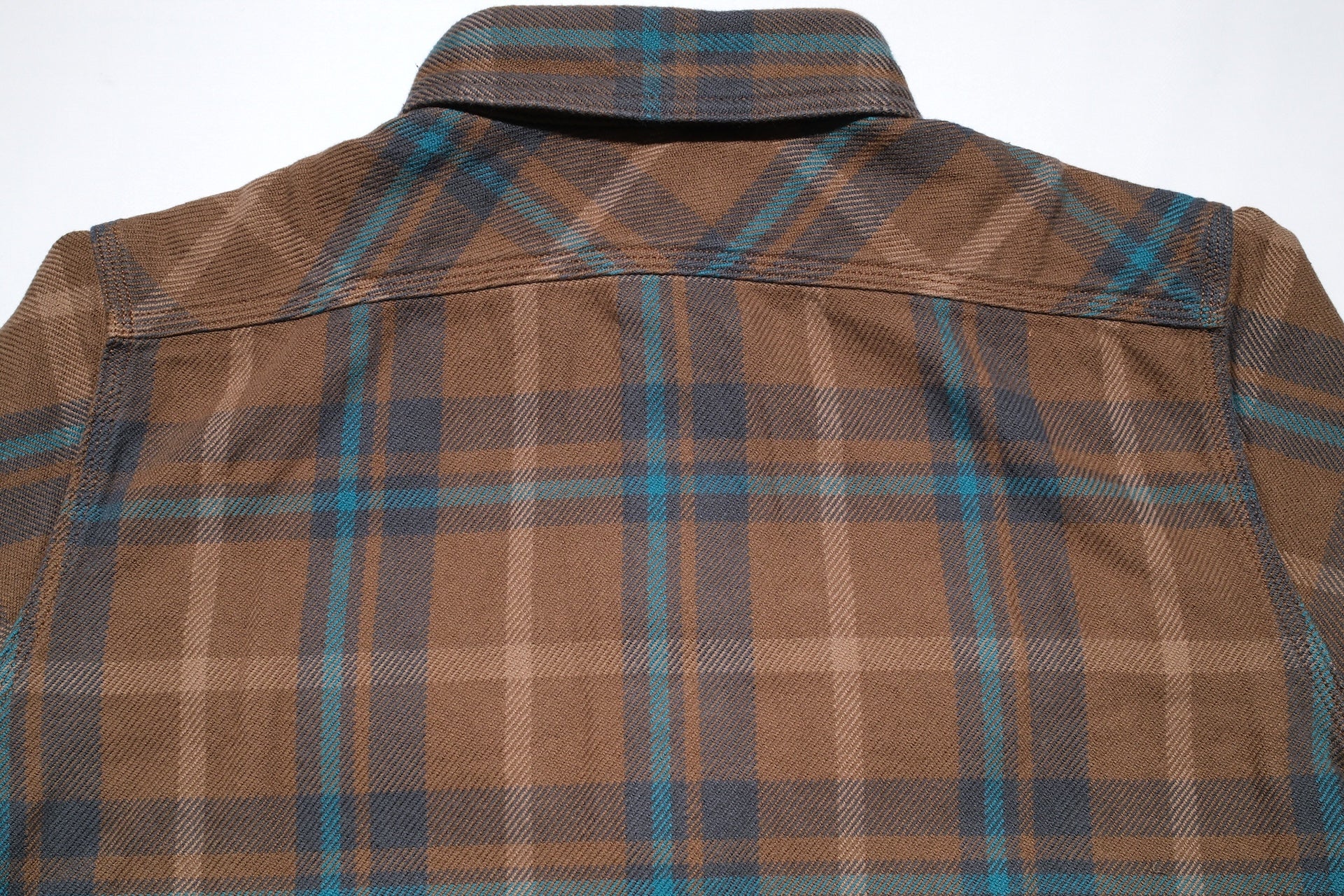 UES 15.5oz Ultra-Heavyweight Flannel Utility Workshirt (Earthen Brown)