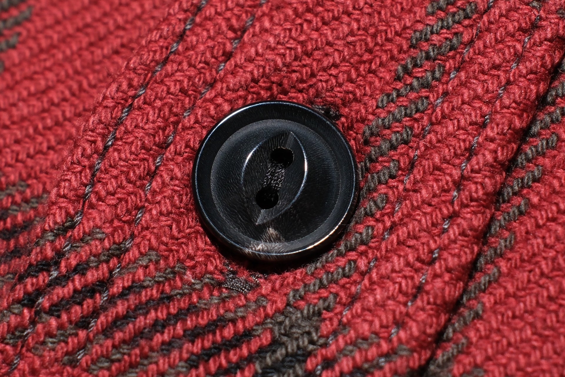 UES 15.5oz Ultra-Heavyweight Flannel Utility Workshirt (Deep Red)