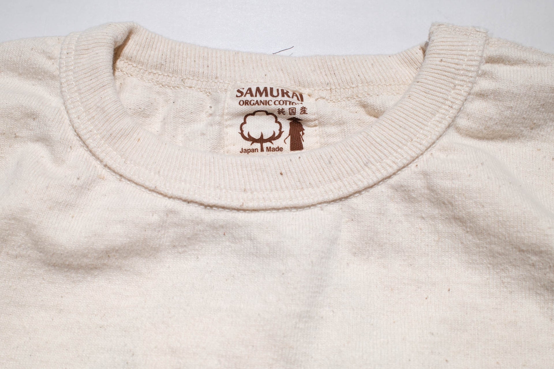 Samurai 12oz "Nippon Cotton" Pocket Tee (Natural)