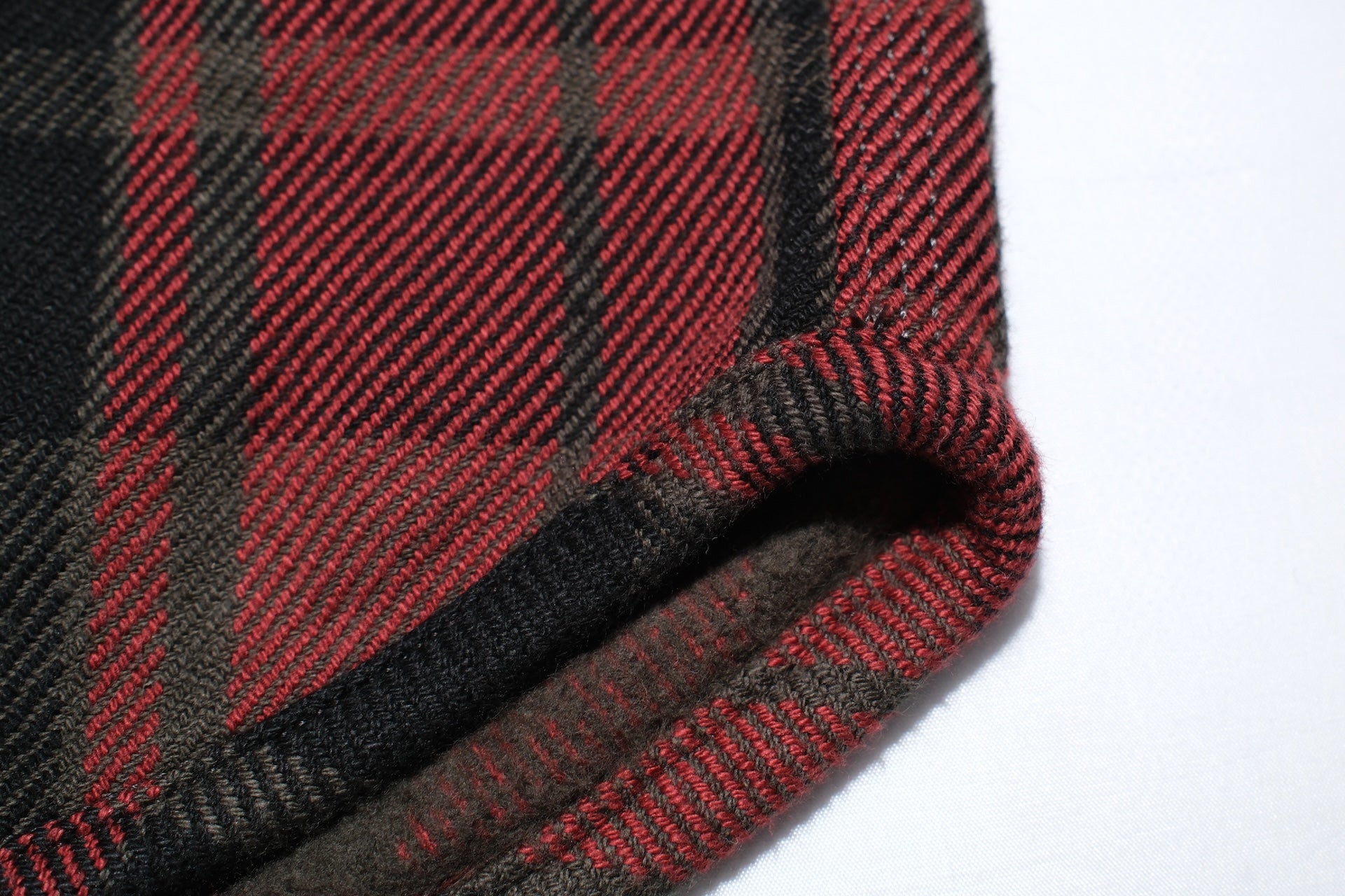 UES 15.5oz Ultra-Heavyweight Flannel Utility Workshirt (Deep Red)