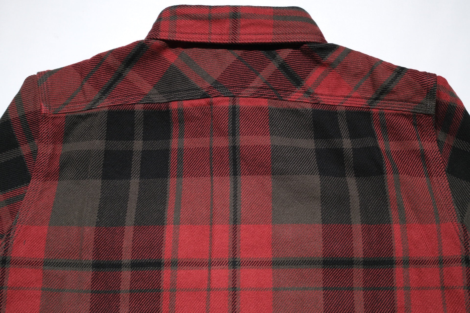 UES 15.5oz Ultra-Heavyweight Flannel Utility Workshirt (Deep Red)