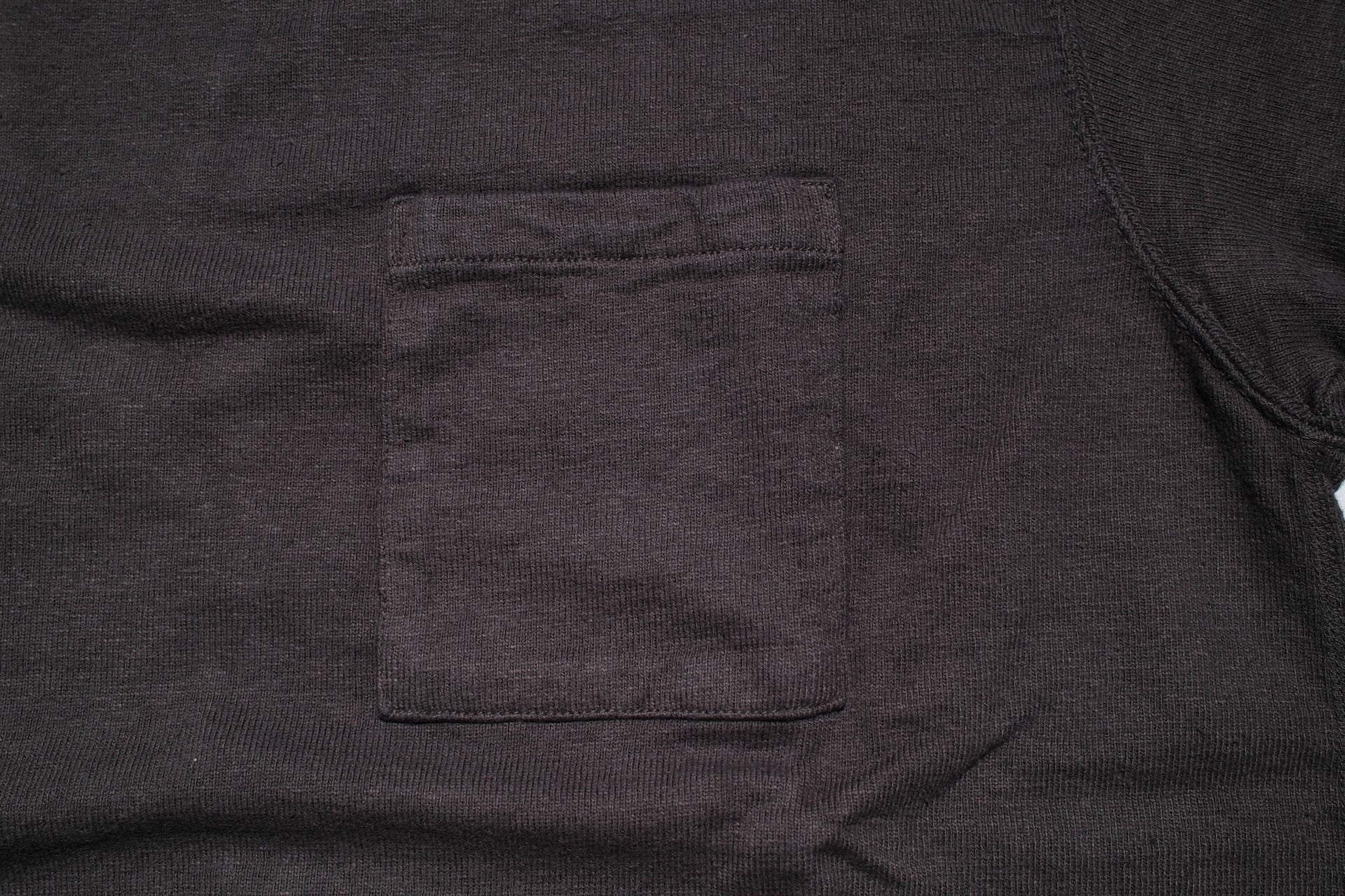 Samurai 12oz "Nippon Cotton" Pocket Tee (Kuromame)