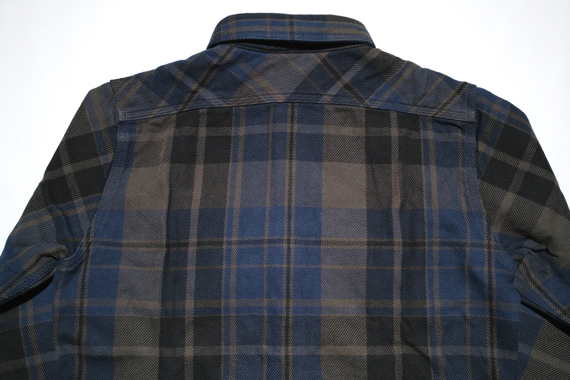UES 15.5oz Ultra-Heavyweight Flannel Utility Workshirt (Admiral Blue)