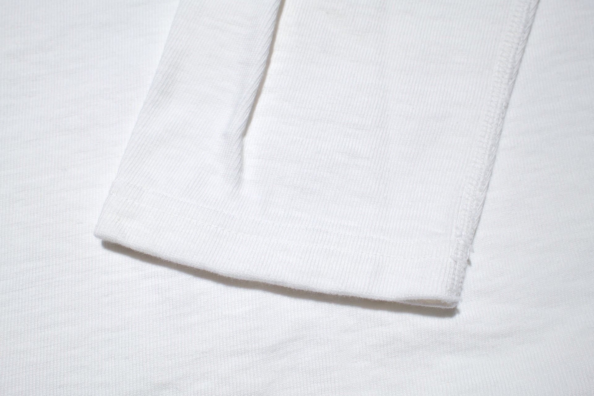 Studio D'Artisan 11oz "Ishikawadai" Loopwheeled L/S Tee (White)