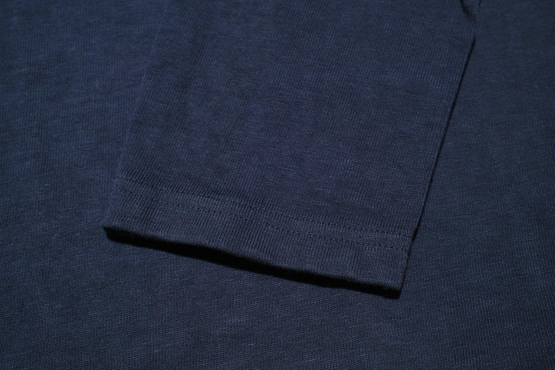 Studio D'Artisan 11oz "Ishikawadai" Loopwheeled L/S Tee (Navy)