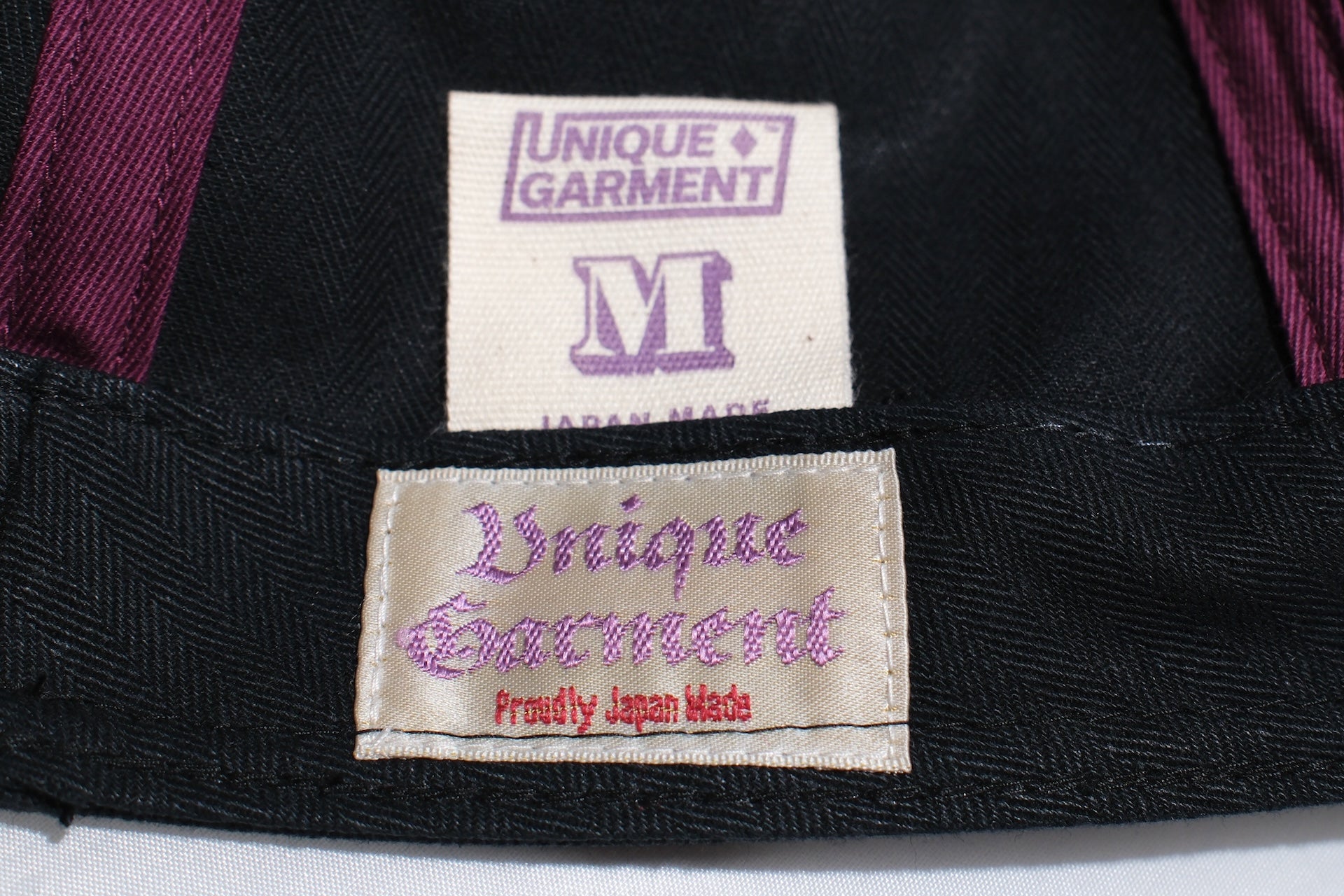 Unique Garment 10oz HBT  ‘Wingman’ A-3 Cap (Dawn Black)