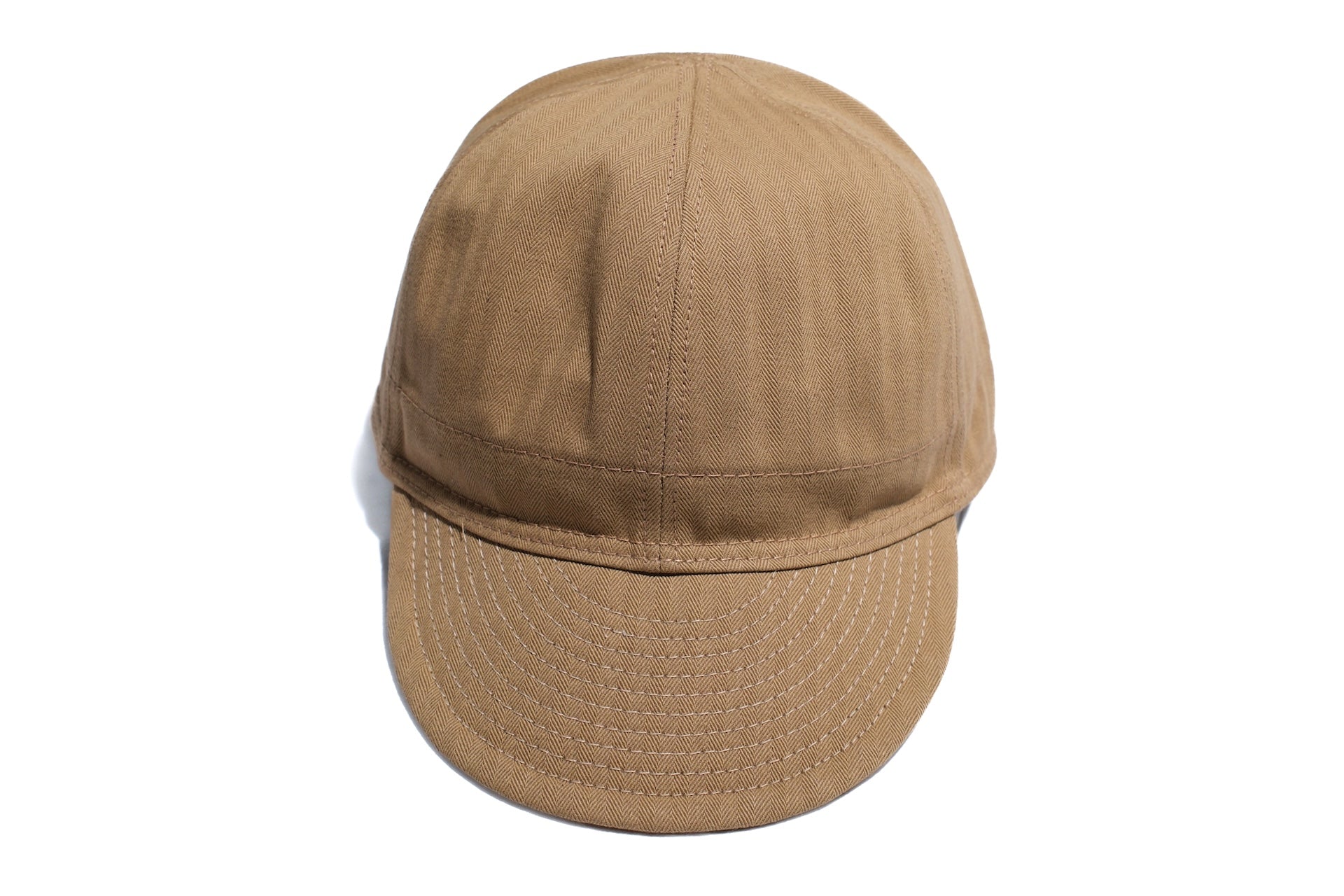 Unique Garment "Wingman" A-3 10oz HBT Cap (Sunset Beige)