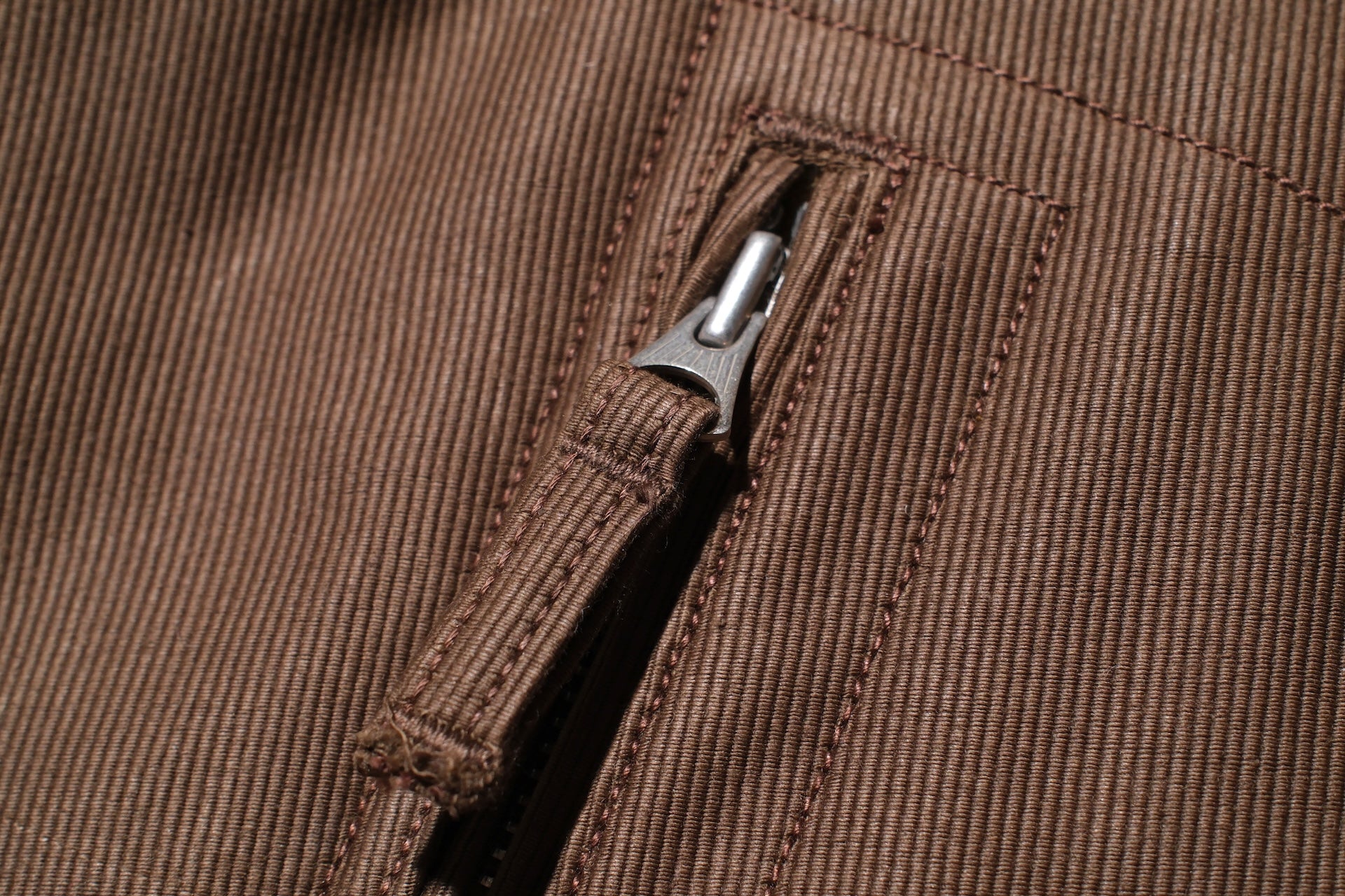 Freewheelers "Winter Aviators' Vest" (Dark Red Beige)