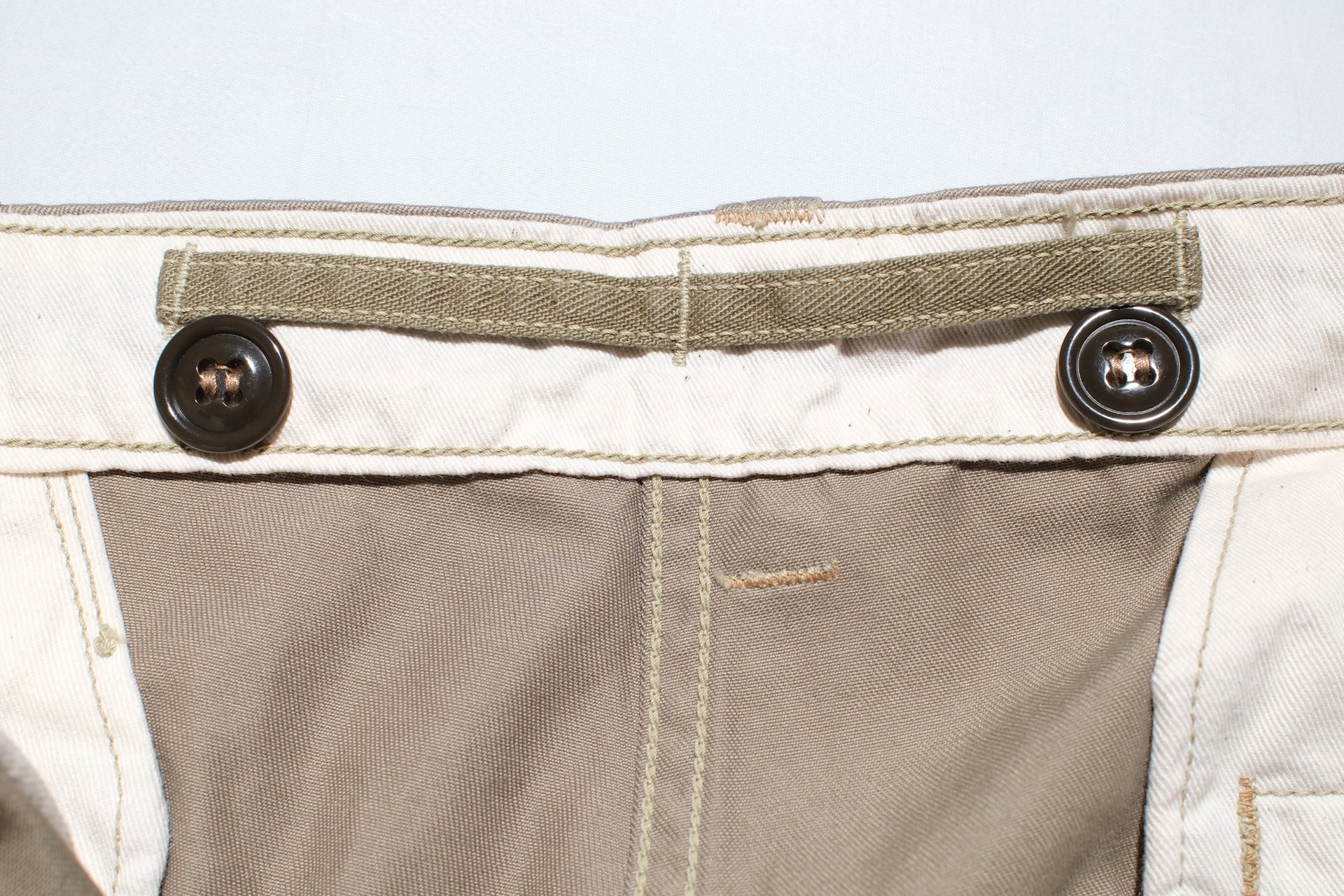 Freewheelers 11oz "M-1950" Civilian Military-Style Chino Trousers (Khaki)