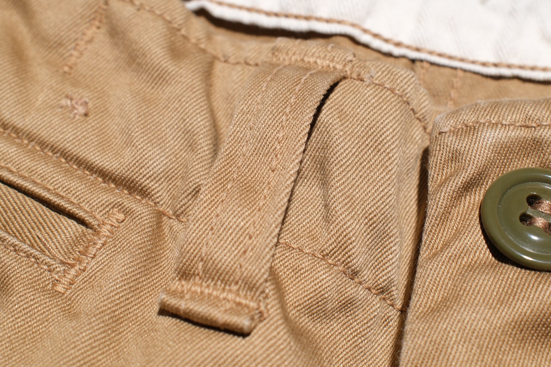 Freewheelers 11oz "M-1950" Civilian Military-Style Chino Trousers (Camel)