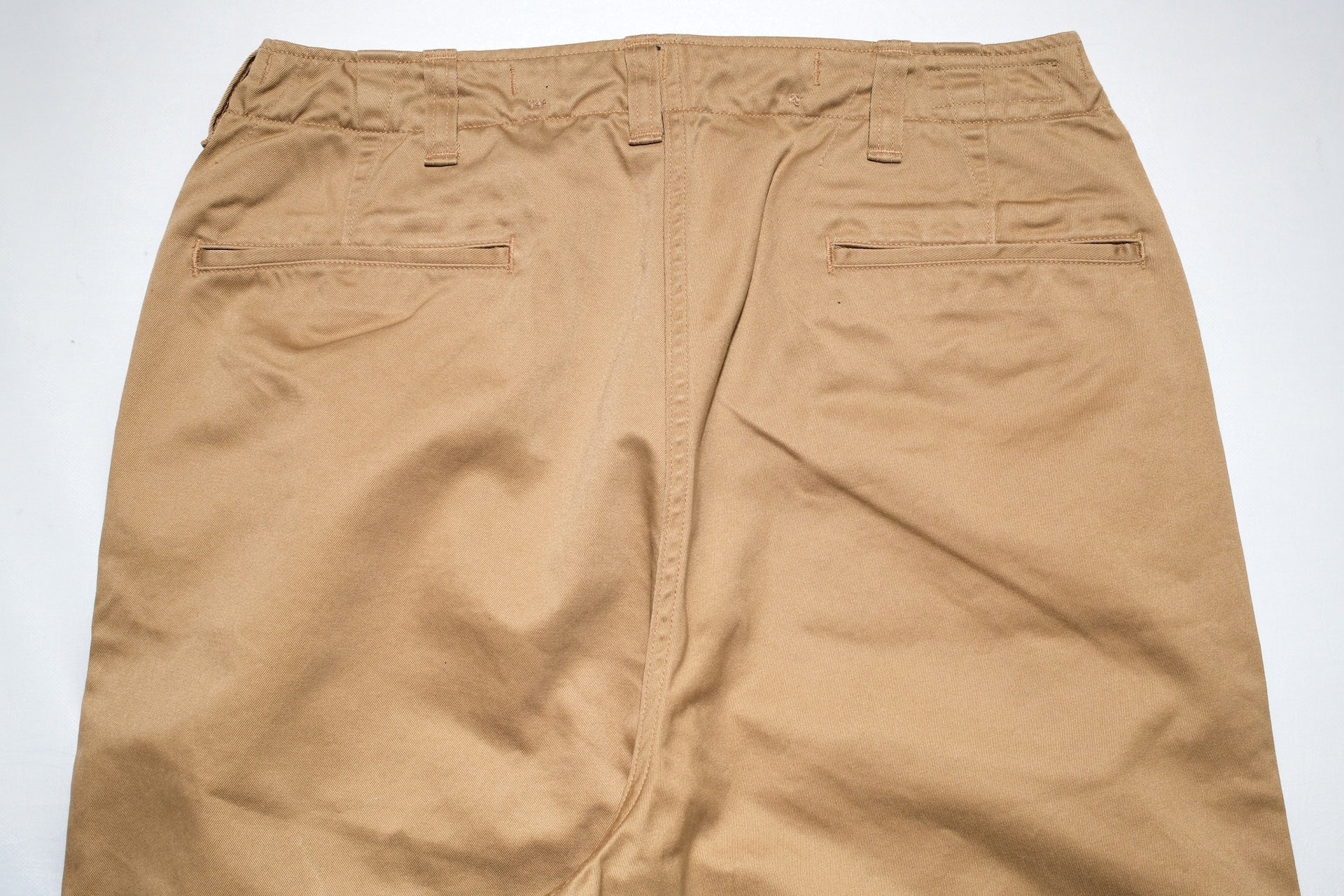 Freewheelers 11oz "M-1950" Civilian Military-Style Chino Trousers (Camel)