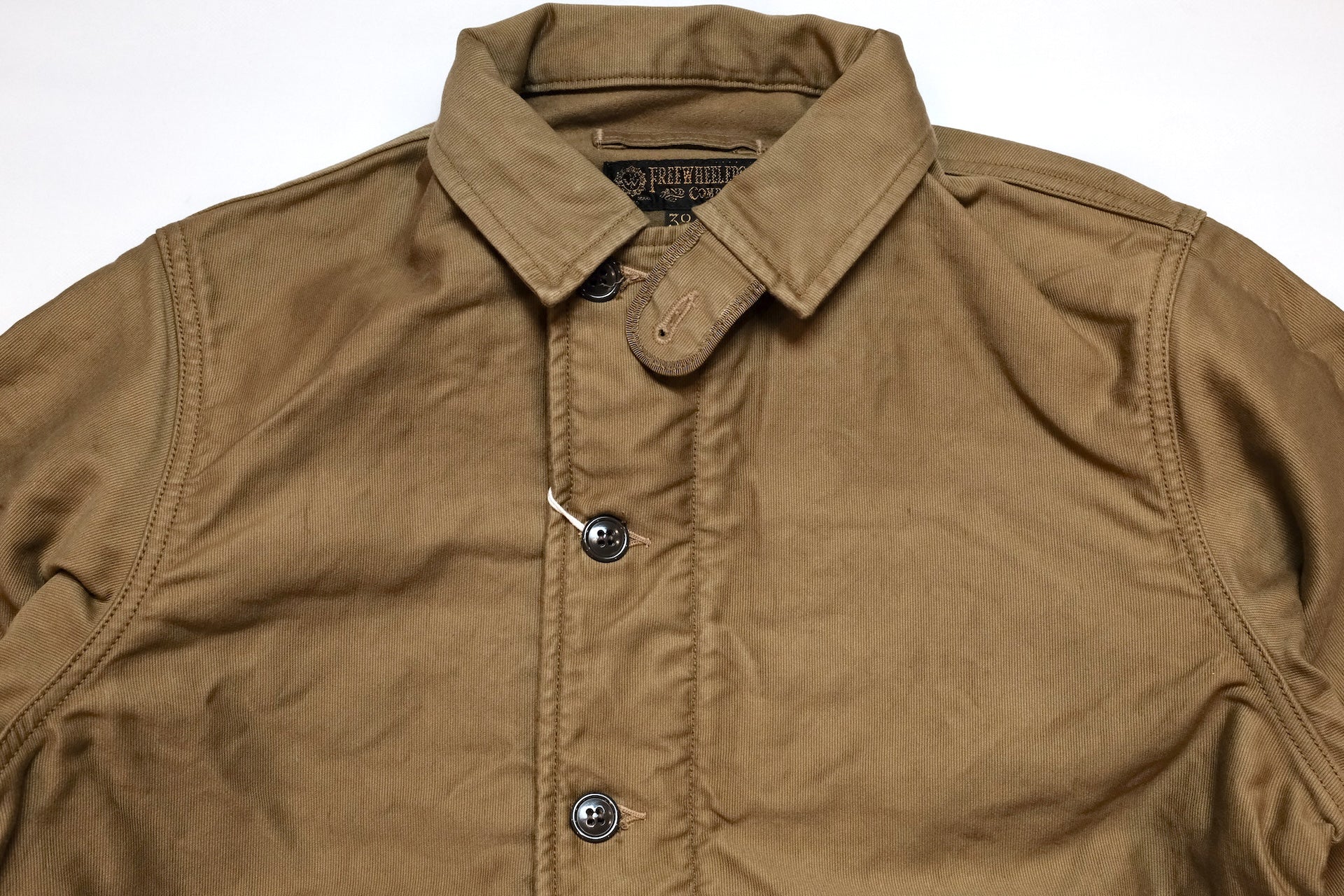 Freewheelers "Deck Worker" Jacket (Khaki Beige)