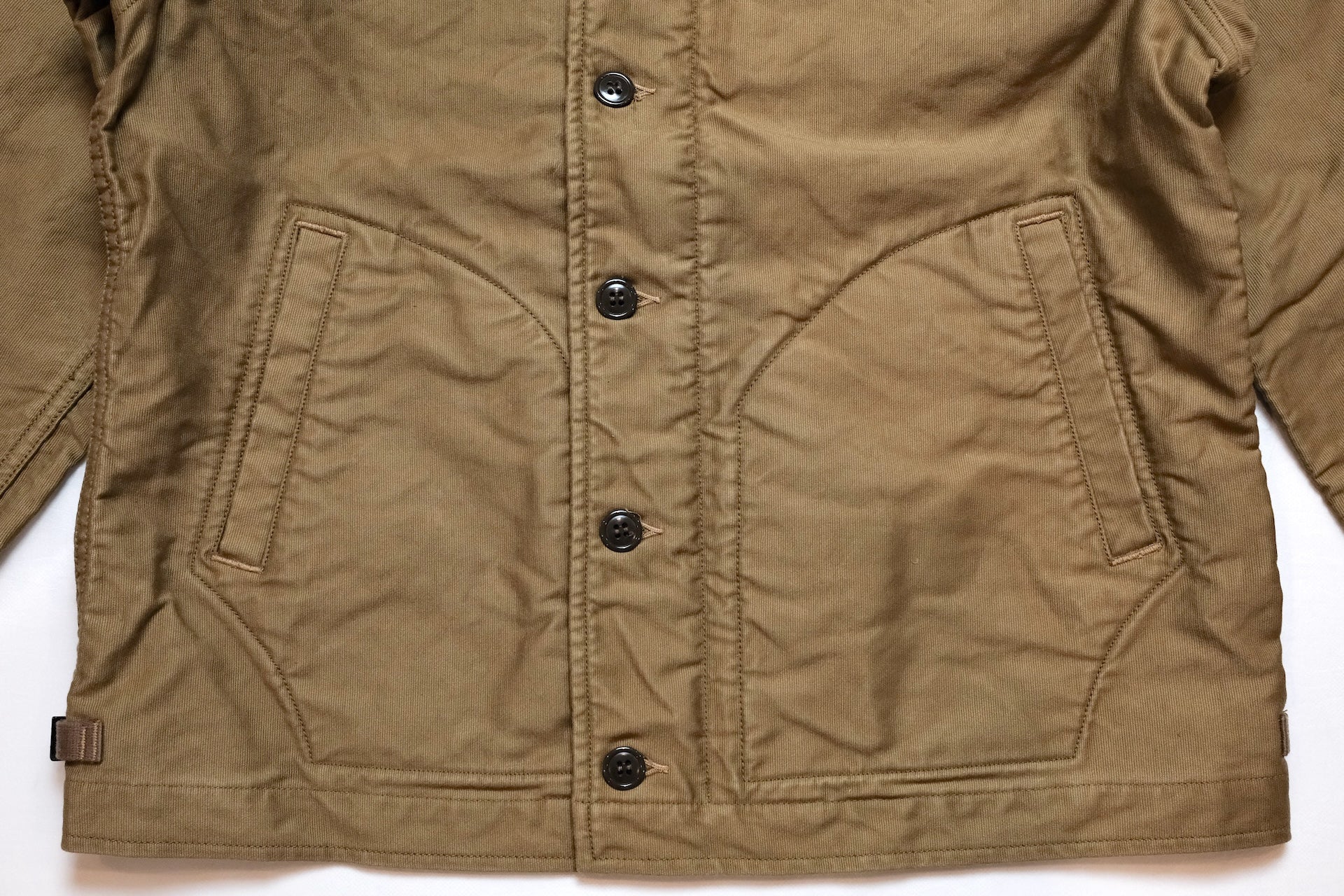 Freewheelers "Deck Worker" Jacket (Khaki Beige)