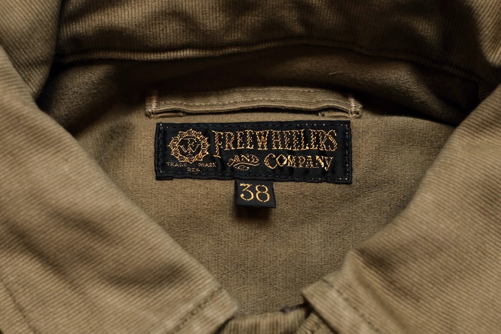 Freewheelers "Deck Worker" Jacket (Khaki Beige)