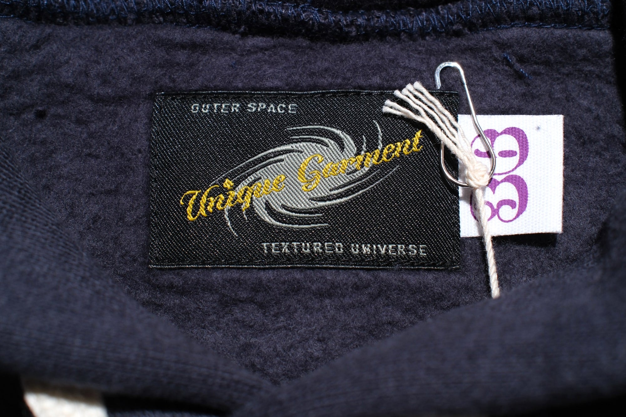 Unique Garment 12oz 'Pioneer' Loopwheeled Pullover (Midnight Navy)