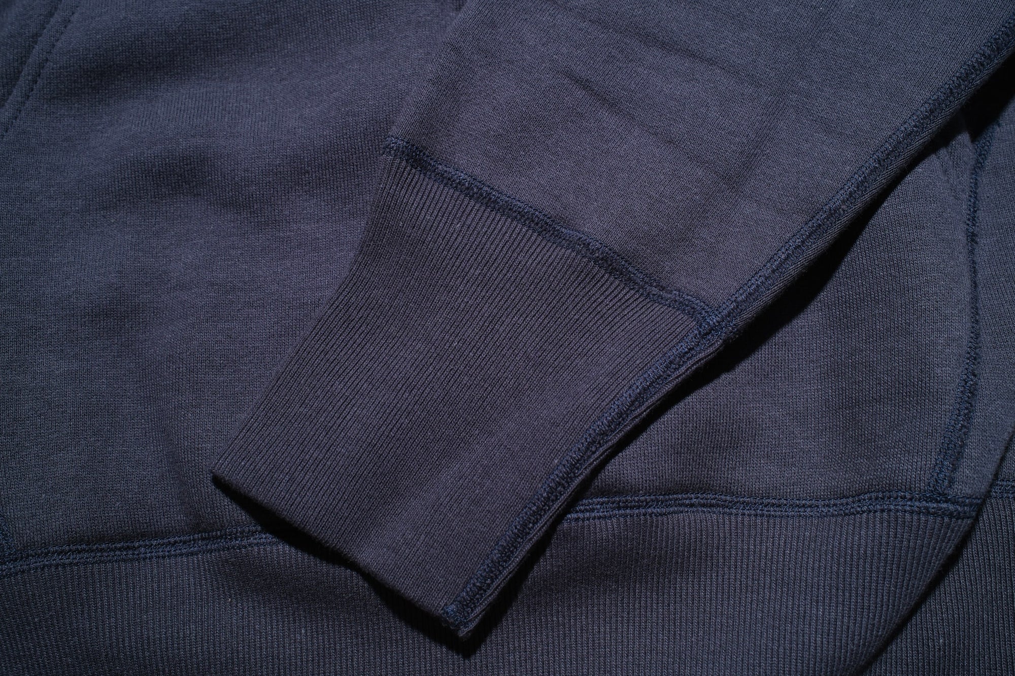 Unique Garment 12oz 'Pioneer' Loopwheeled Pullover (Midnight Navy)