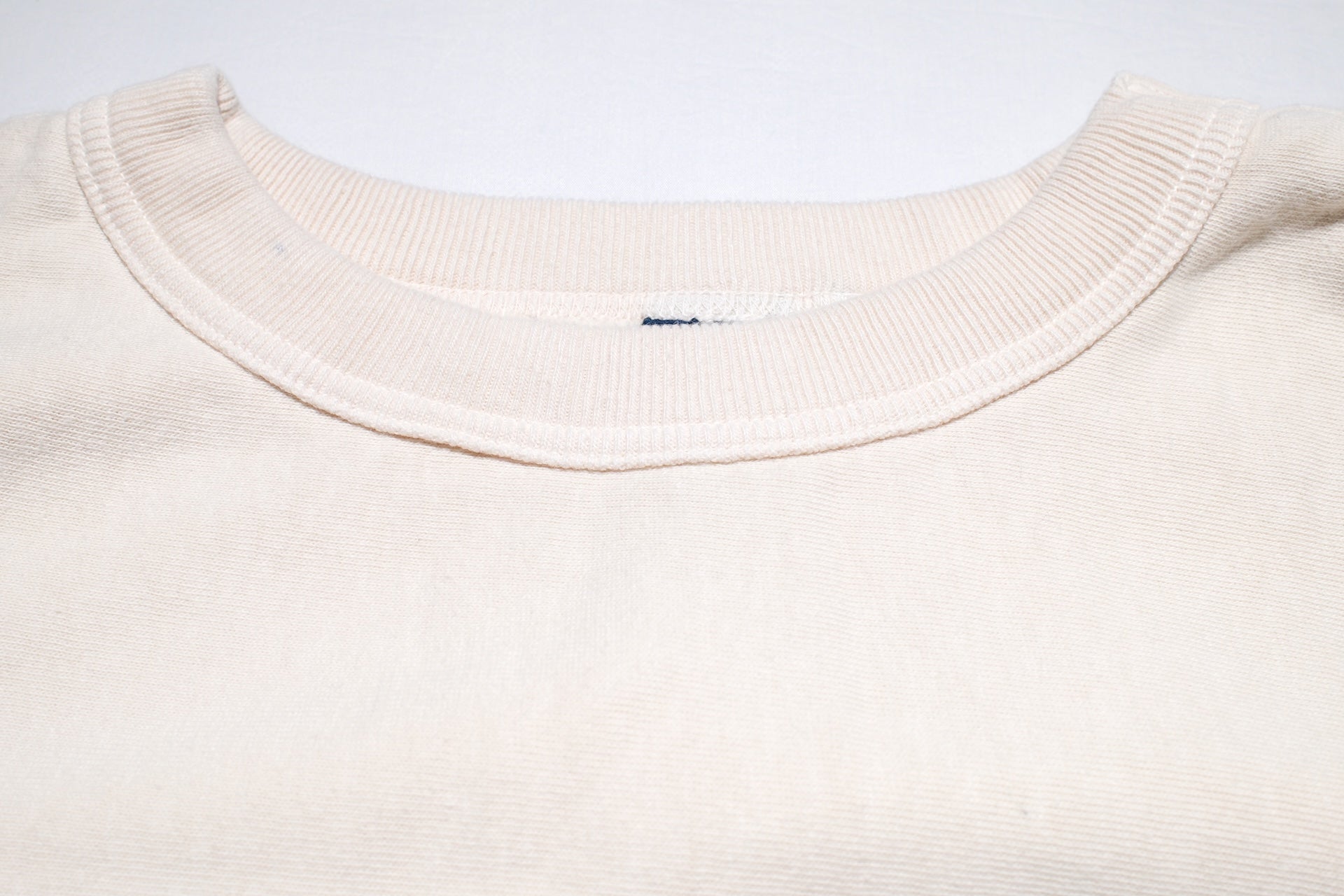 Studio D'Artisan 12oz "Ishikawadai" Loopwheeled Sweatshirt (Ivory)