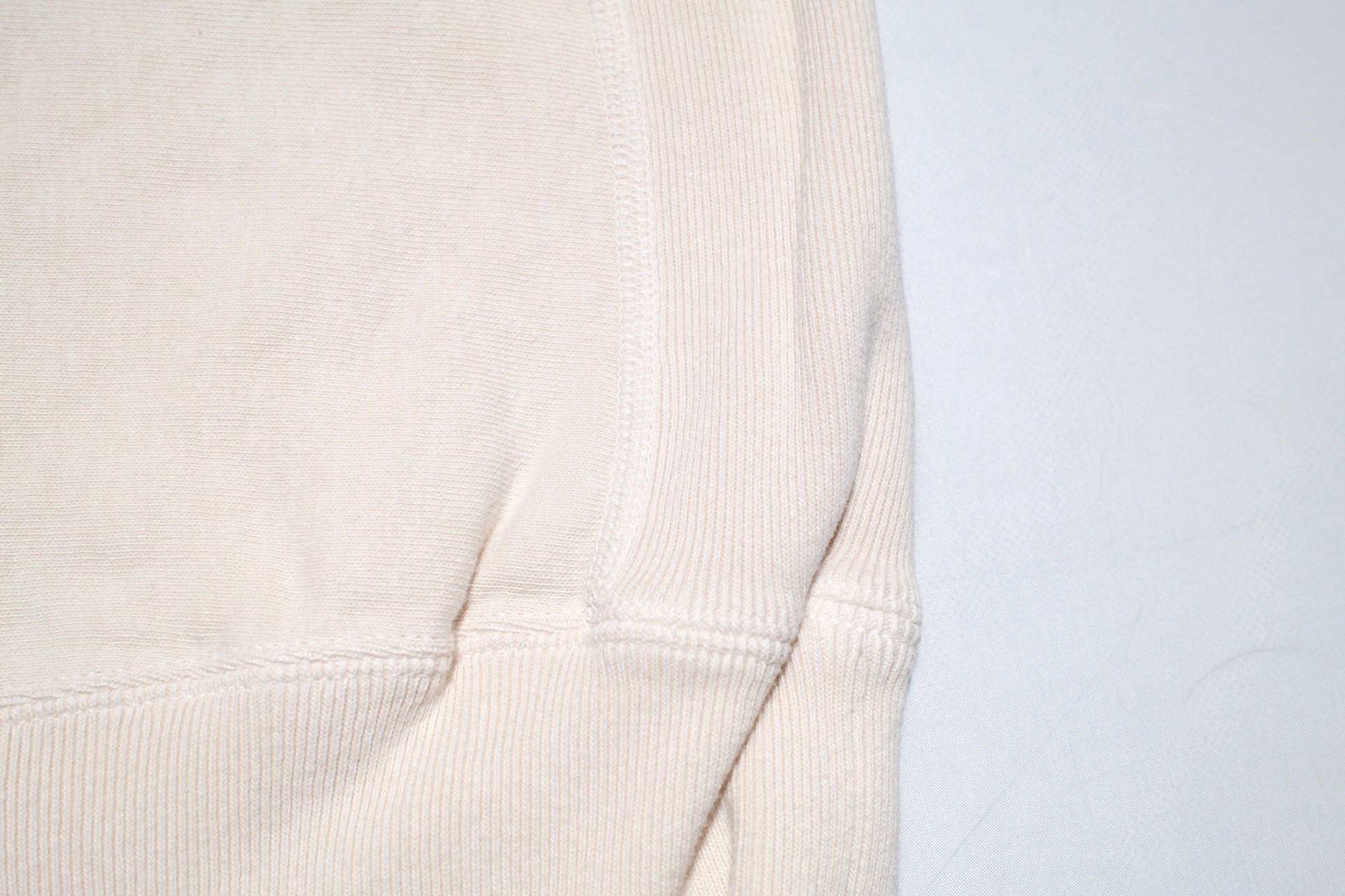 Studio D'Artisan 12oz "Ishikawadai" Loopwheeled Sweatshirt (Ivory)