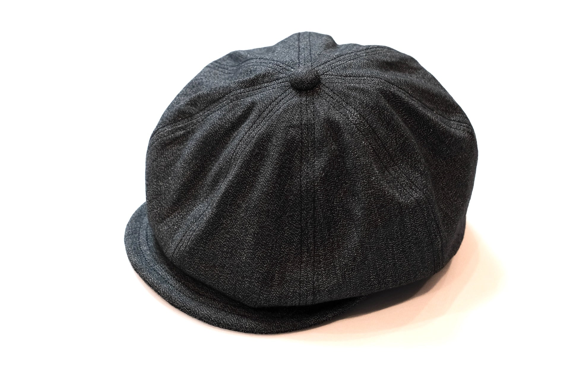 Freewheelers "Stevedore" Chambray Cap (Black Pepper)