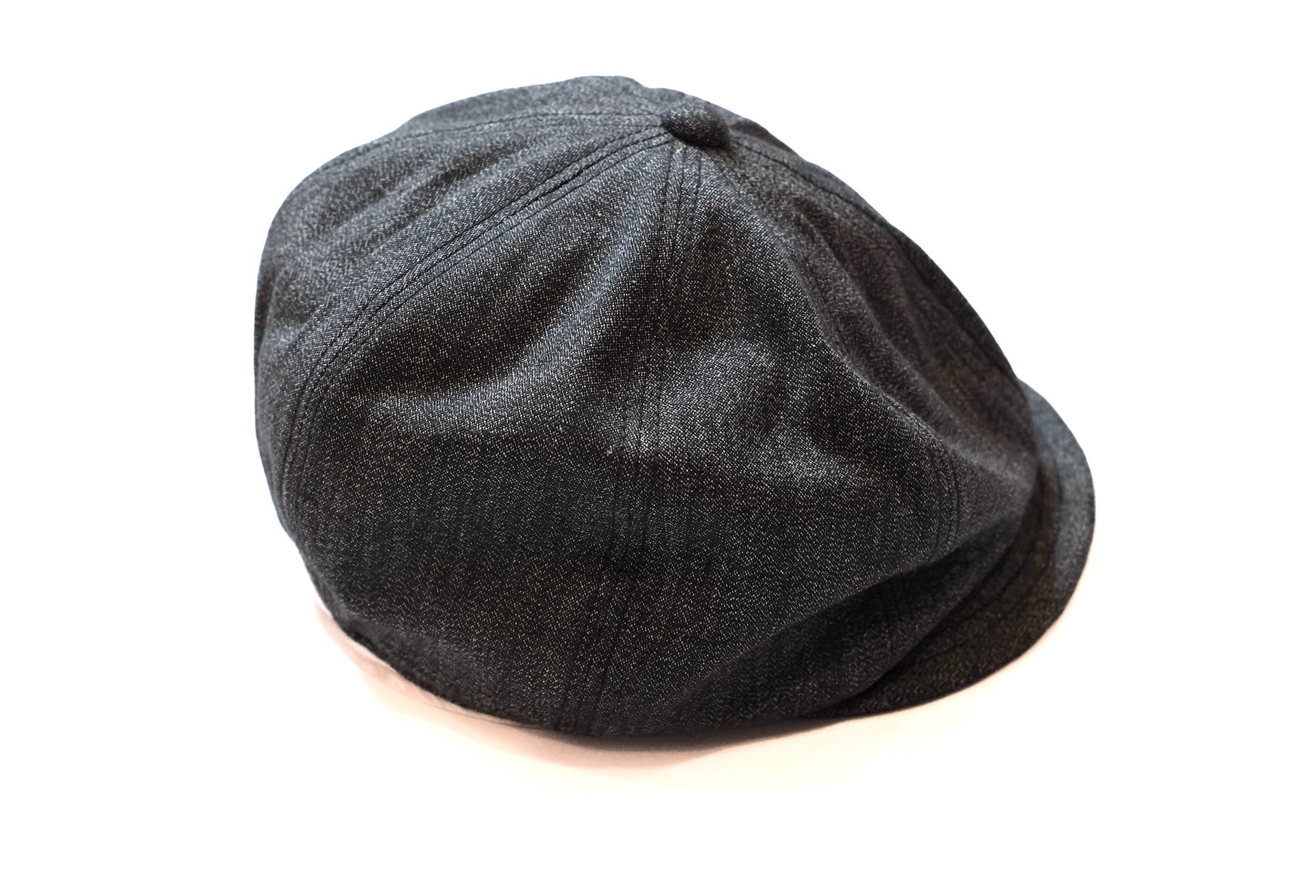 Freewheelers "Stevedore" Chambray Cap (Black Pepper)