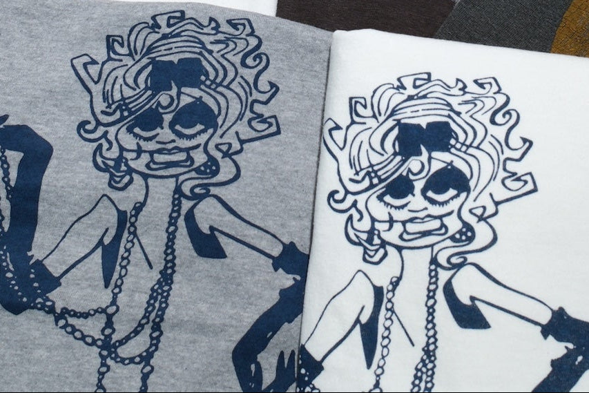 Dubble Works 5.5oz "Love It" Loopwheeled Tee (White)