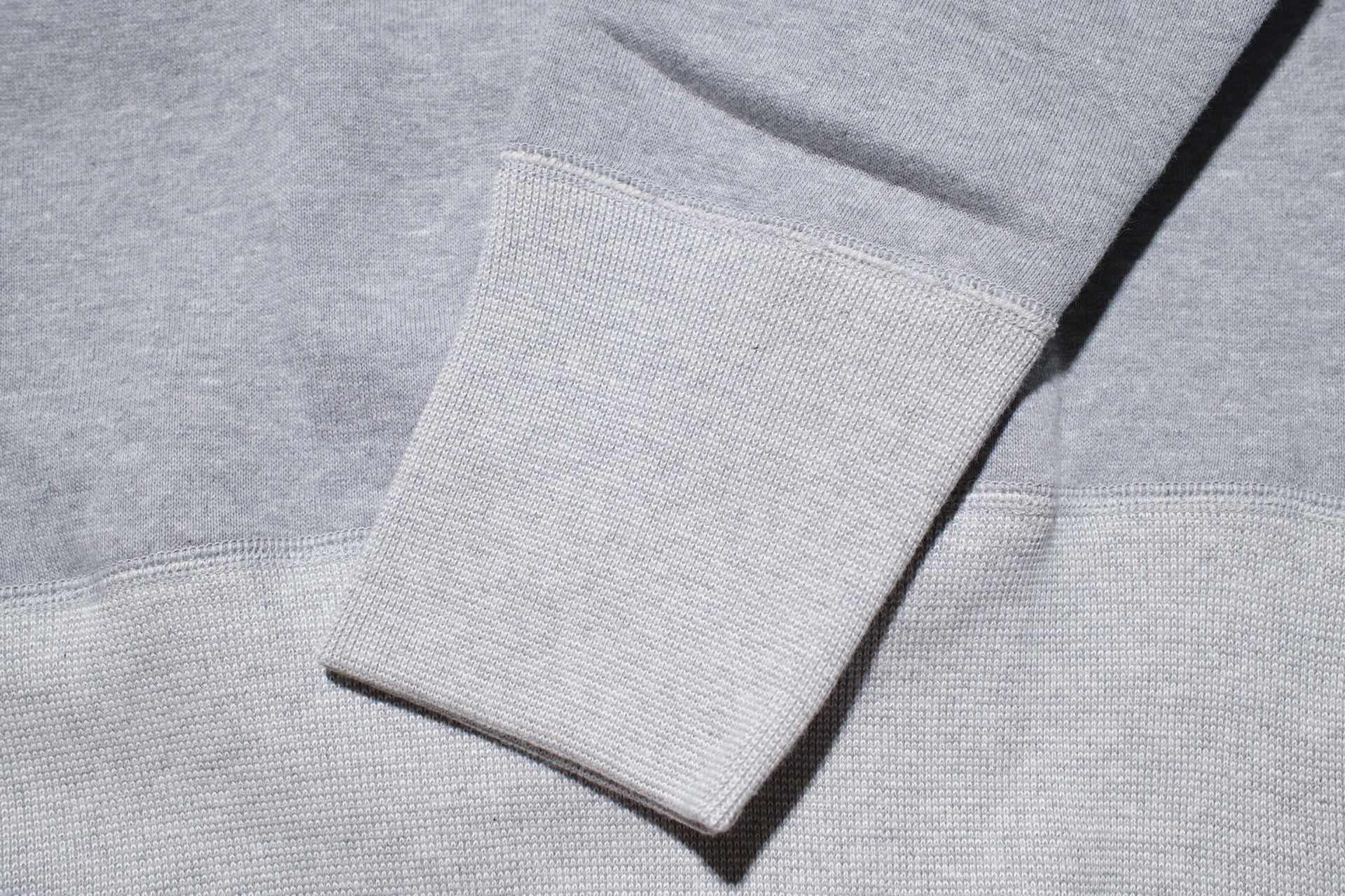 Unique Garment 12oz 'Pioneer' Loopwheeled Sweatshirt (Heather Grey)