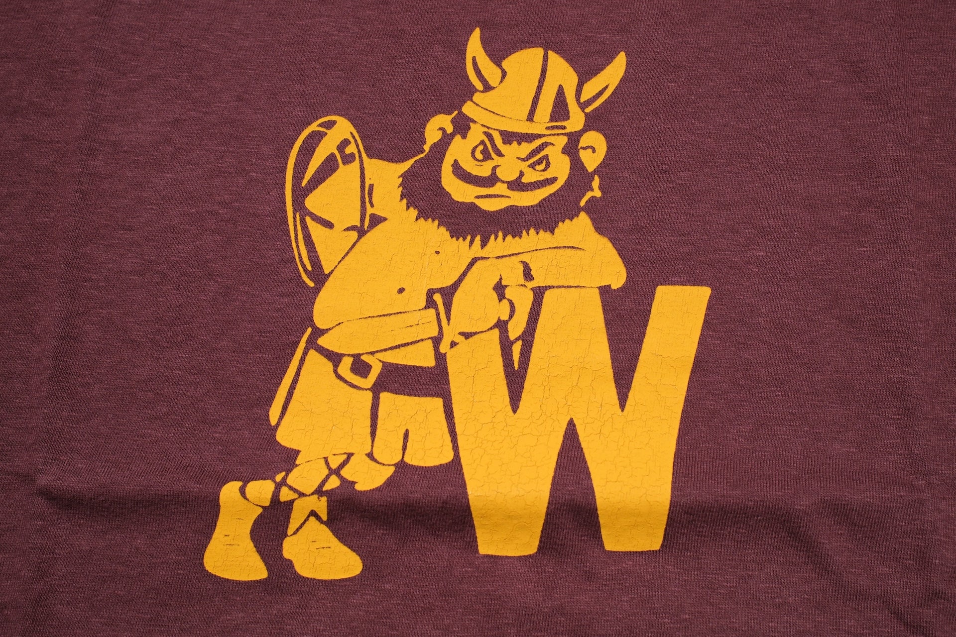 Dubble Works 5.5oz "Viking" Loopwheeled Tee (Burgundy)