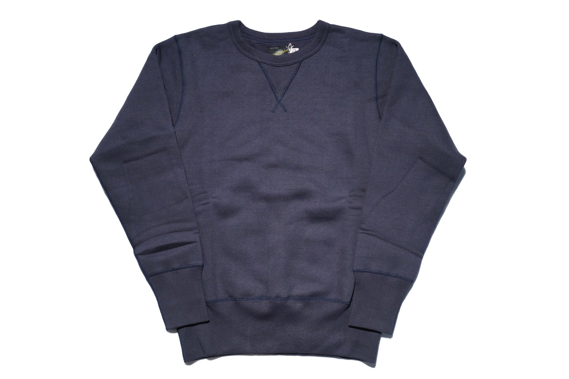 Unique Garment 12oz 'Pioneer' Loopwheeled Sweatshirt (Midnight Navy)