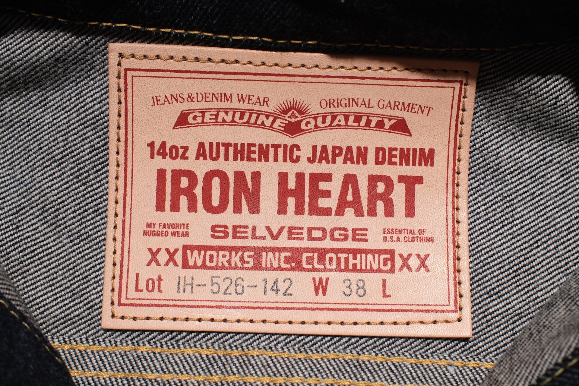 Iron Heart 14oz Modified Type 3 Denim Jacket