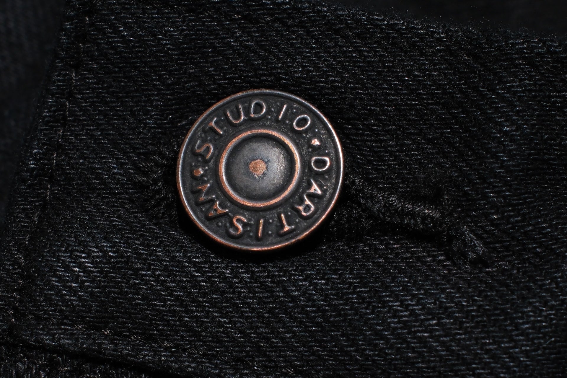 Studio D'Artisan 14oz "Kurozome" Ultimate-Black Denim (Tapered fit)