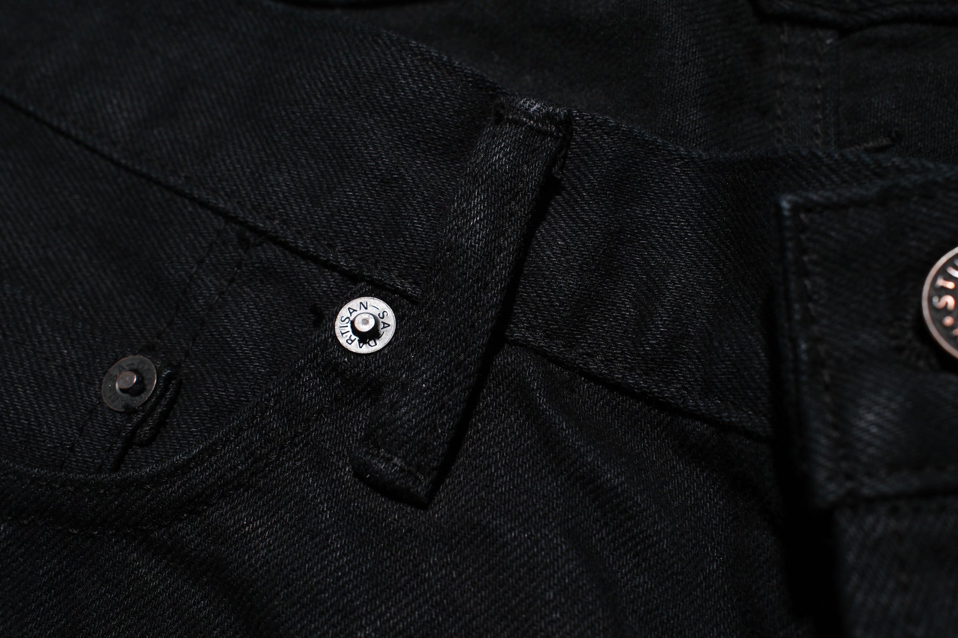 Studio D'Artisan 14oz "Kurozome" Ultimate-Black Denim (Tapered fit)