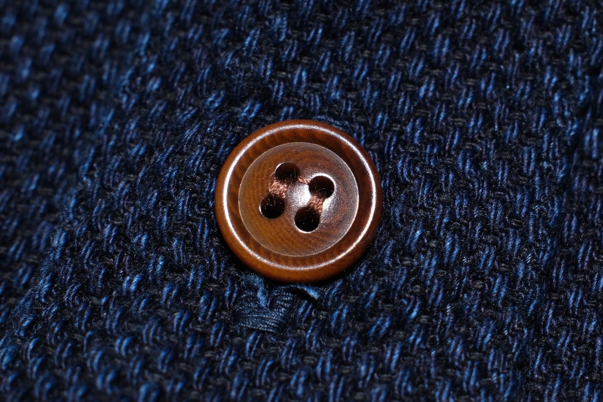 Studio D'Artisan 11oz Indigo Dyed Sashiko Workshirt