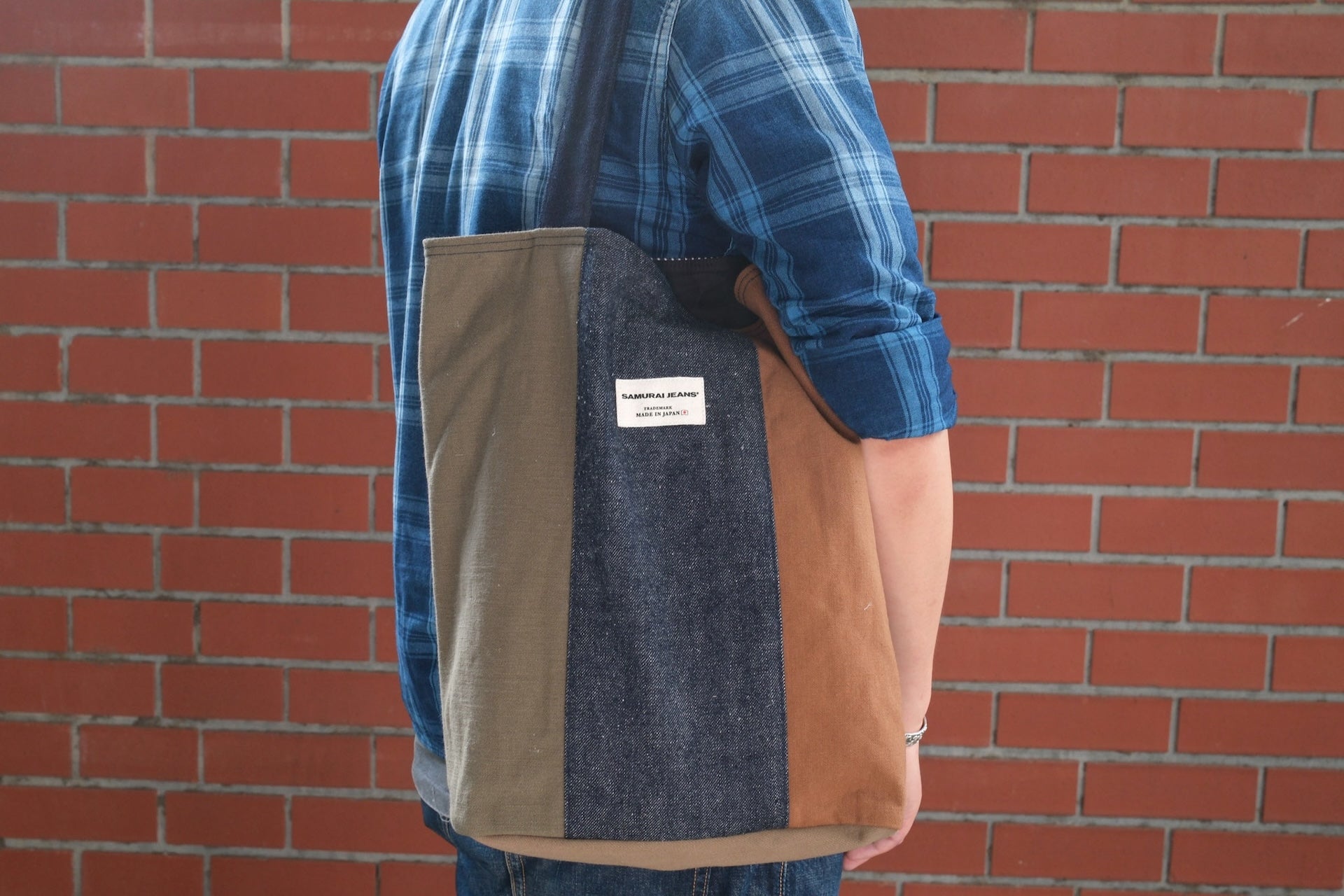 Samurai Multi-fabric "Patchwork" Totebag