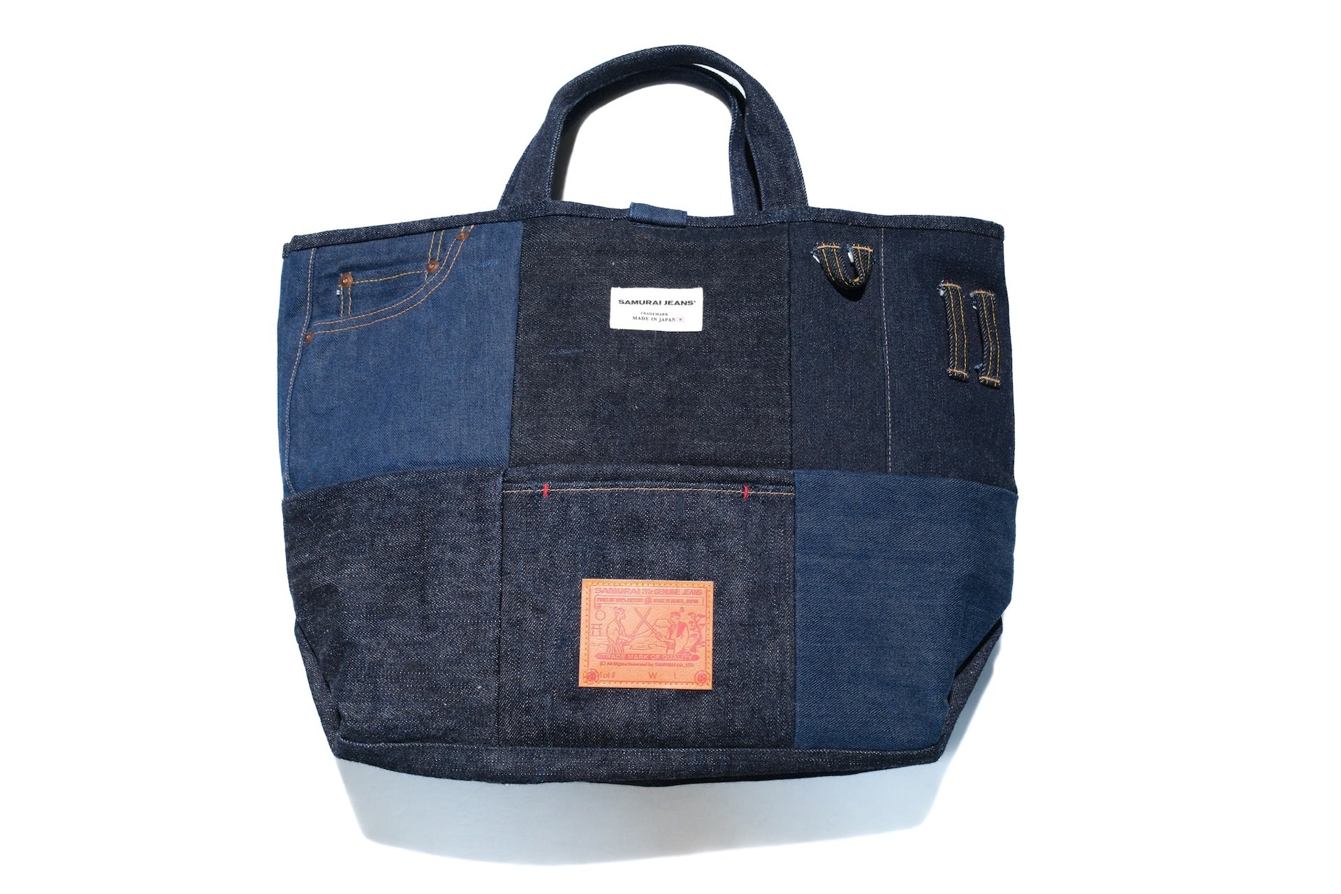 Samurai Multi-functional "Random Denim" Totebag