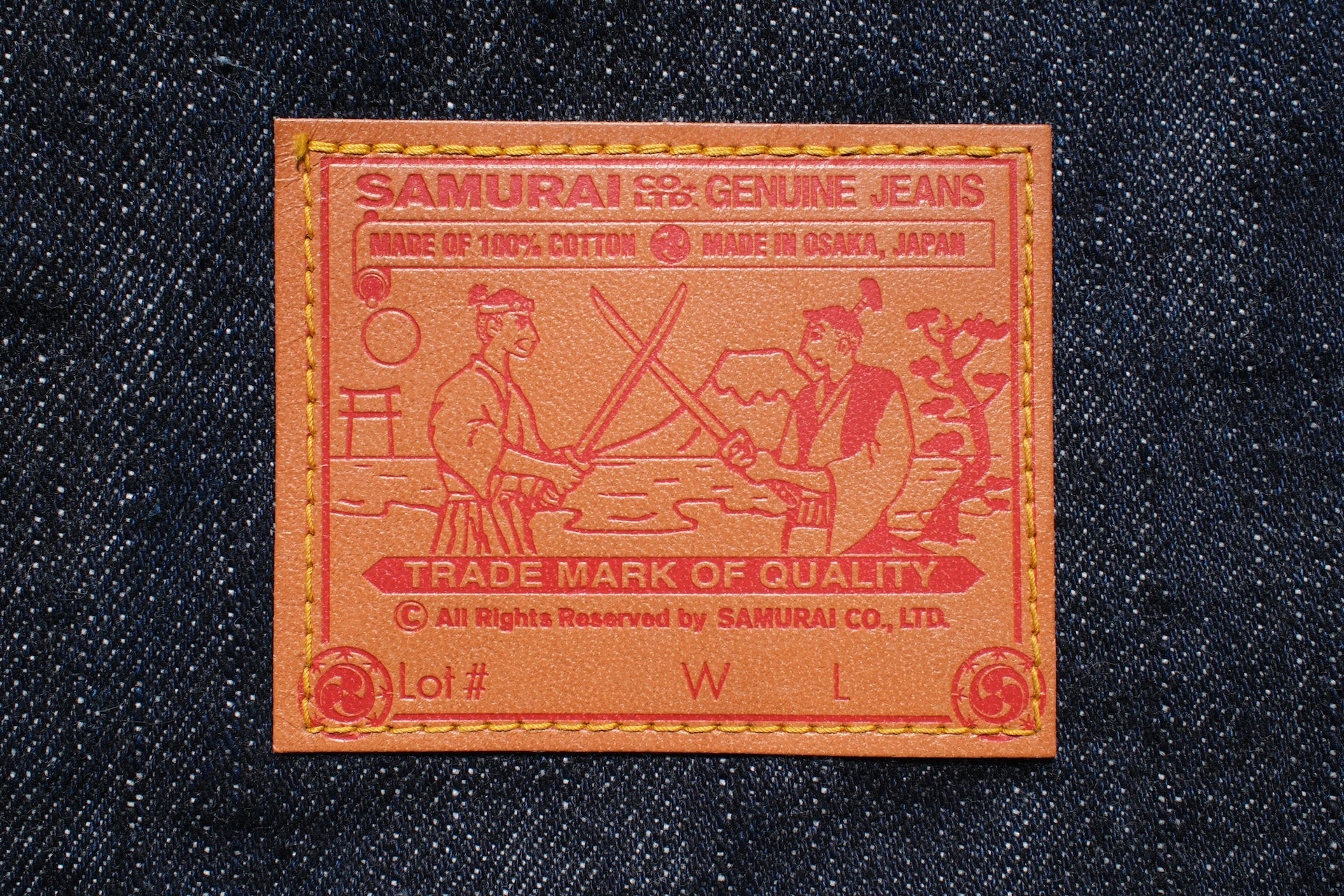 Samurai Multi-functional "Random Denim" Totebag