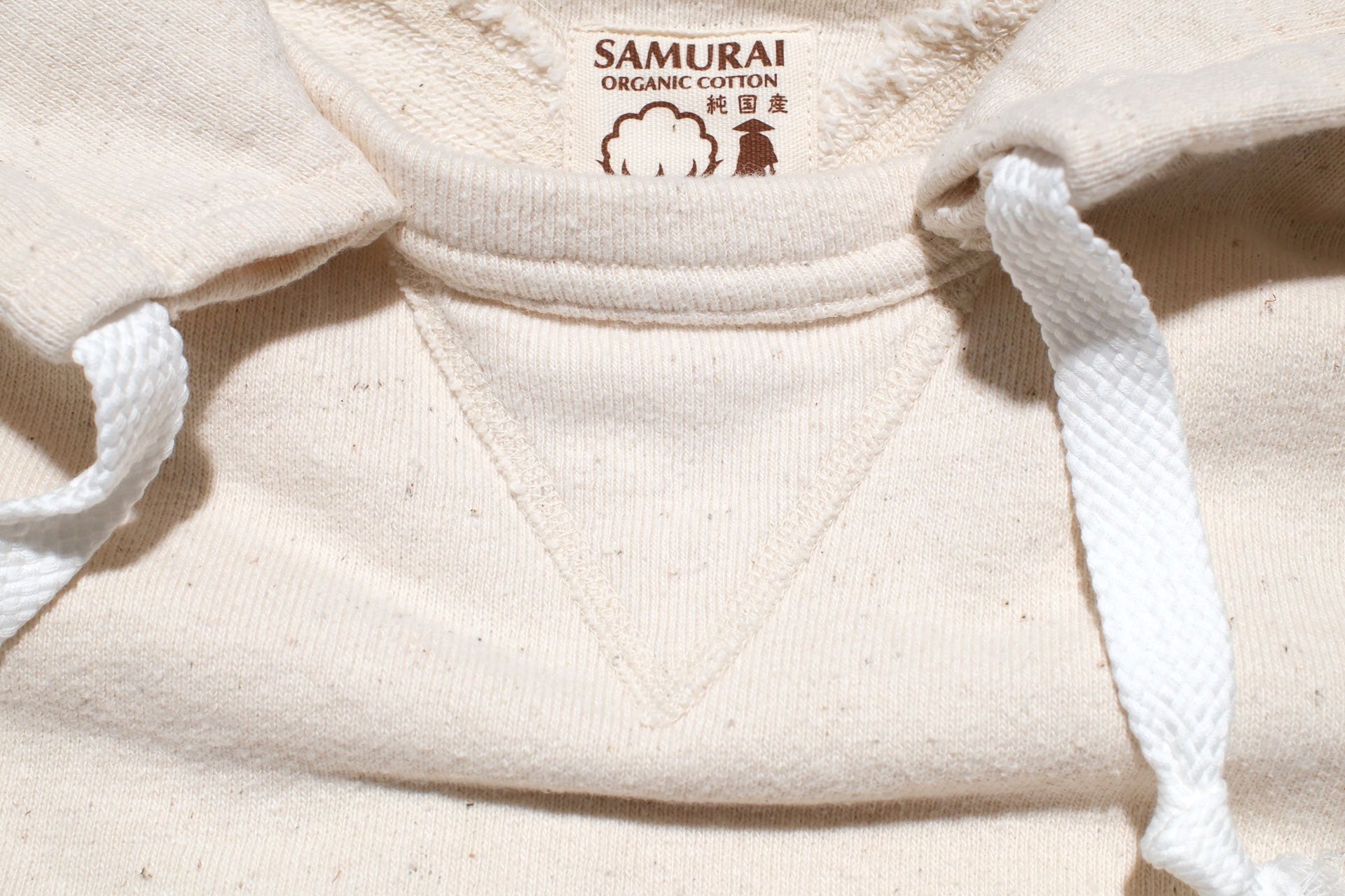 Samurai 17oz "Nippon Cotton" Slub Yarn Pullover (Natural)