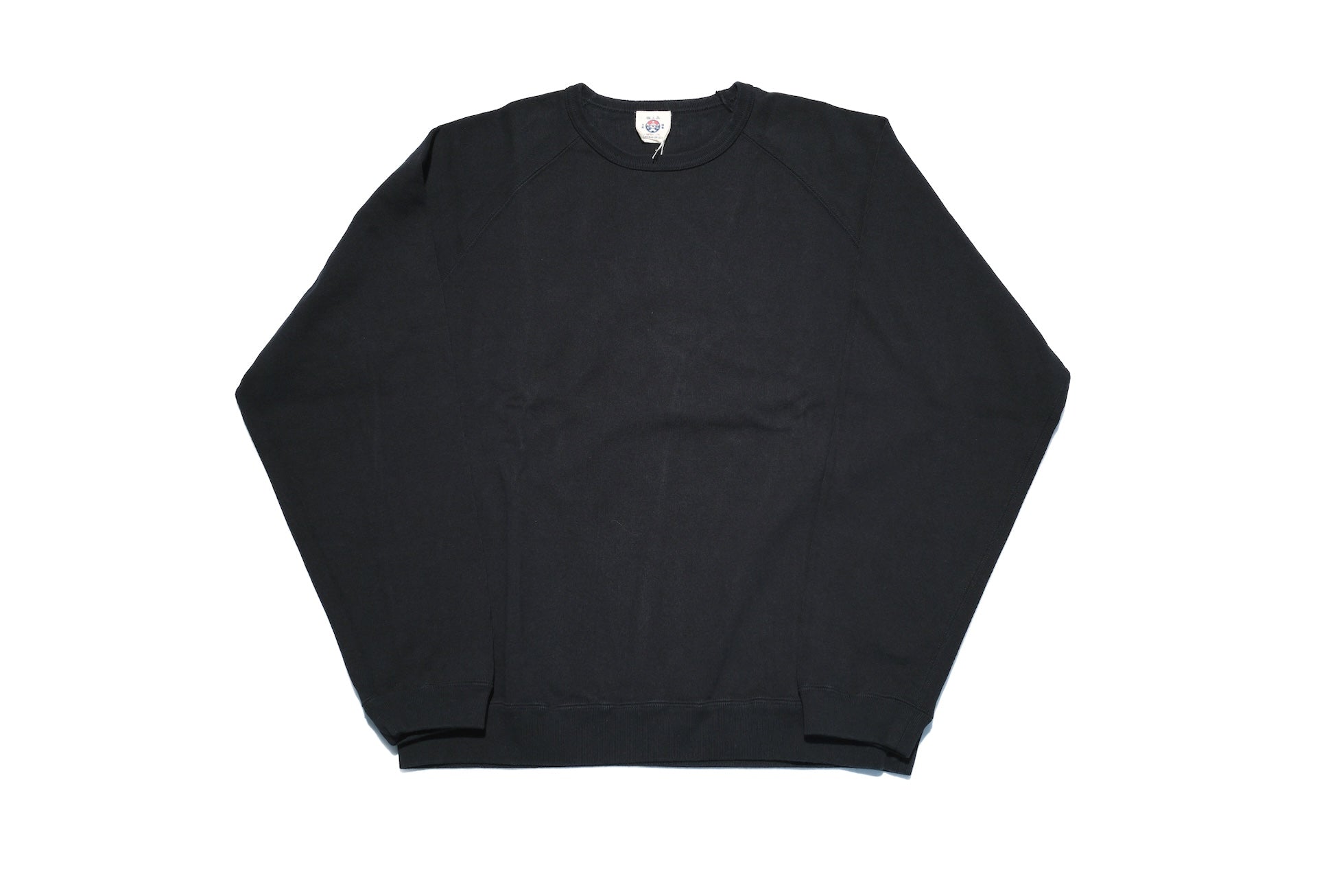 Samurai 12oz "Nippon Cotton" Raglan Tee-Sweat (Solid Black)