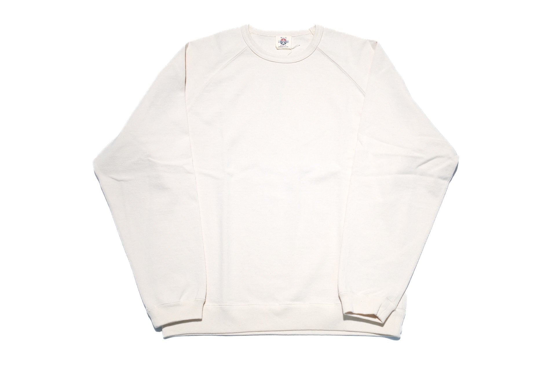 Samurai 12oz "Nippon Cotton" Raglan Tee-Sweat (Off White)
