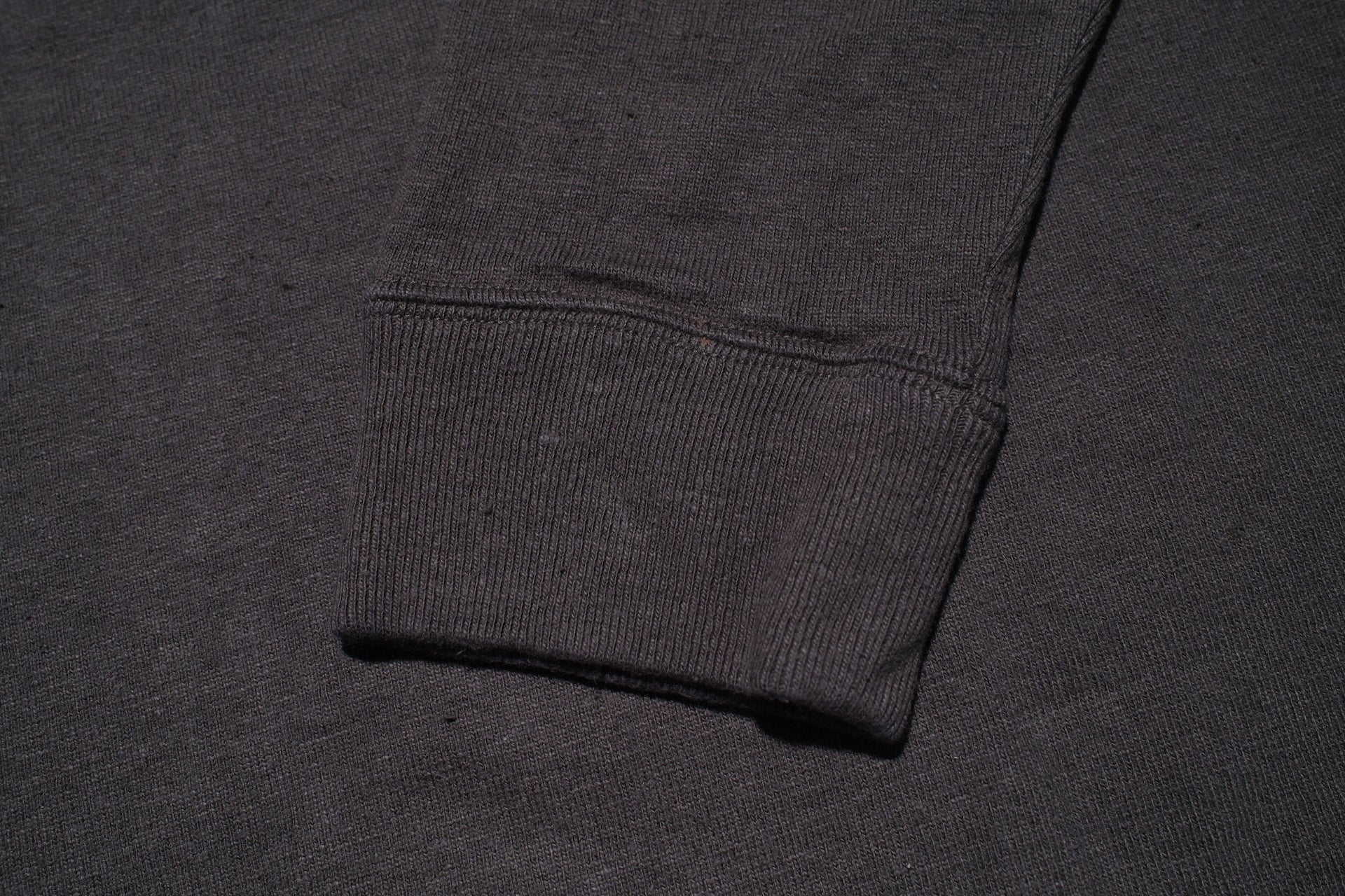 Samurai 12oz "Nippon Cotton" L/S Plain Tee (Kuromame)