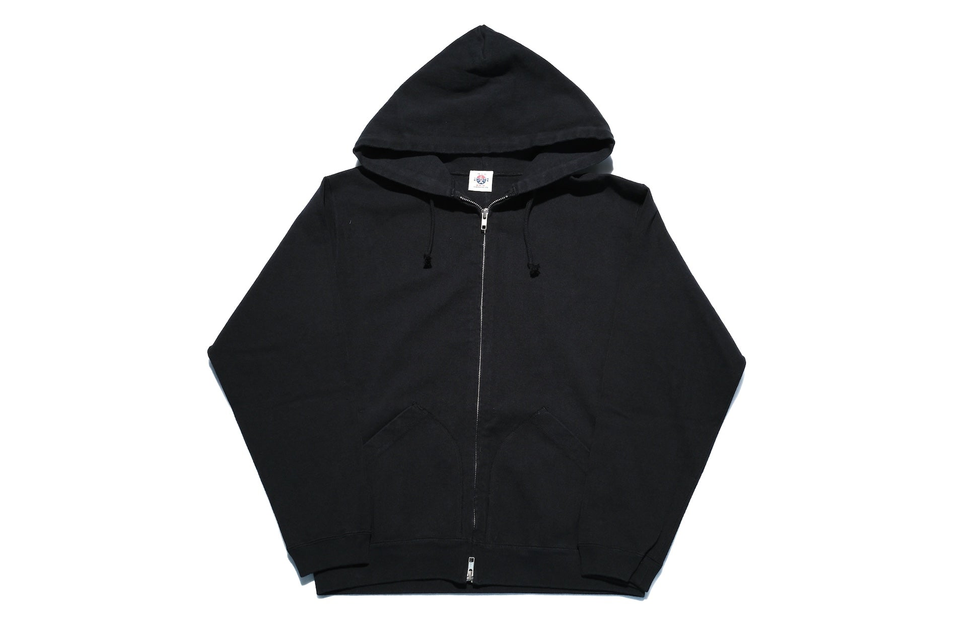 Samurai 12oz "Nippon Cotton" All-Season Tee-Hoodie (Solid Black)
