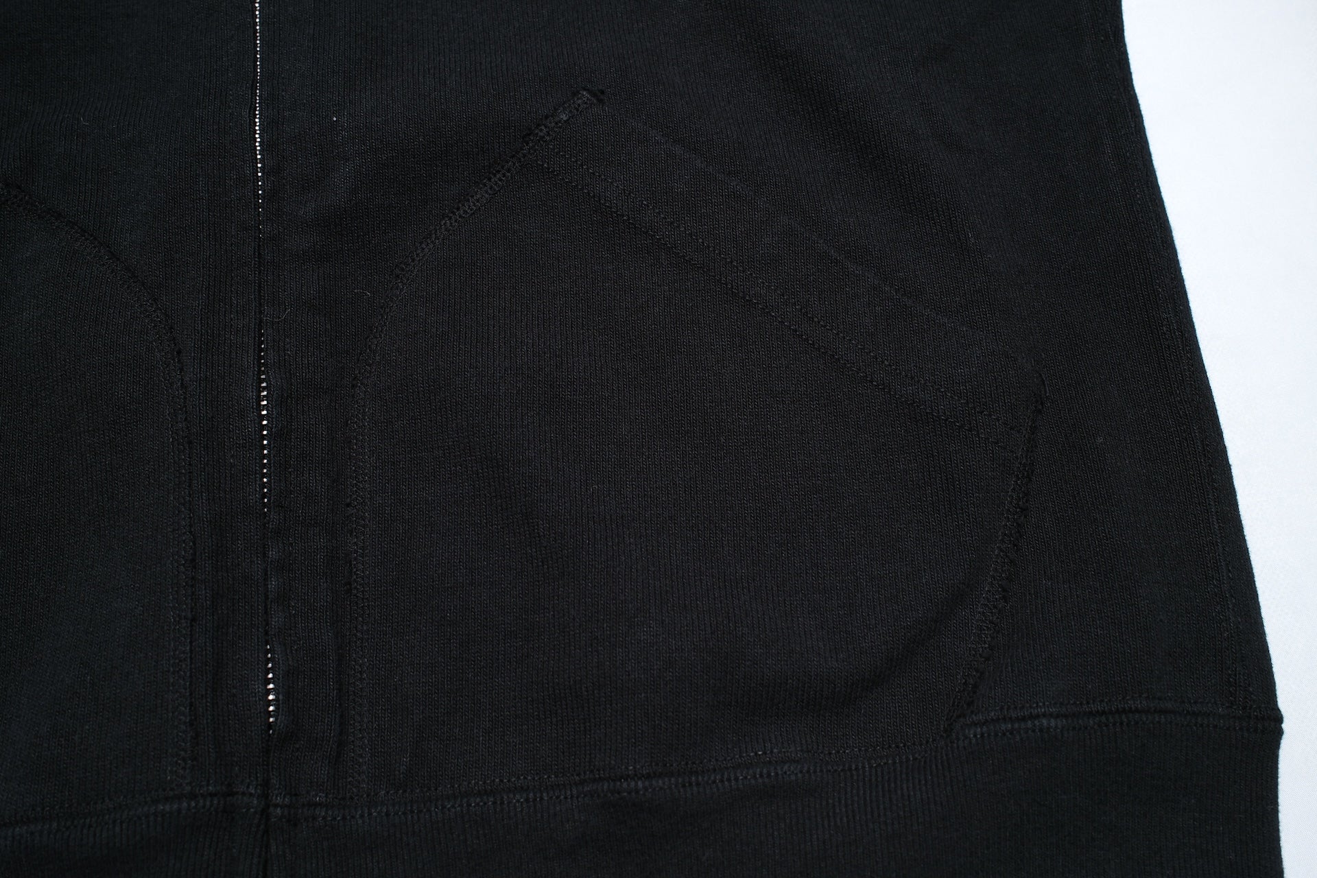 Samurai 12oz "Nippon Cotton" All-Season Tee-Hoodie (Solid Black)