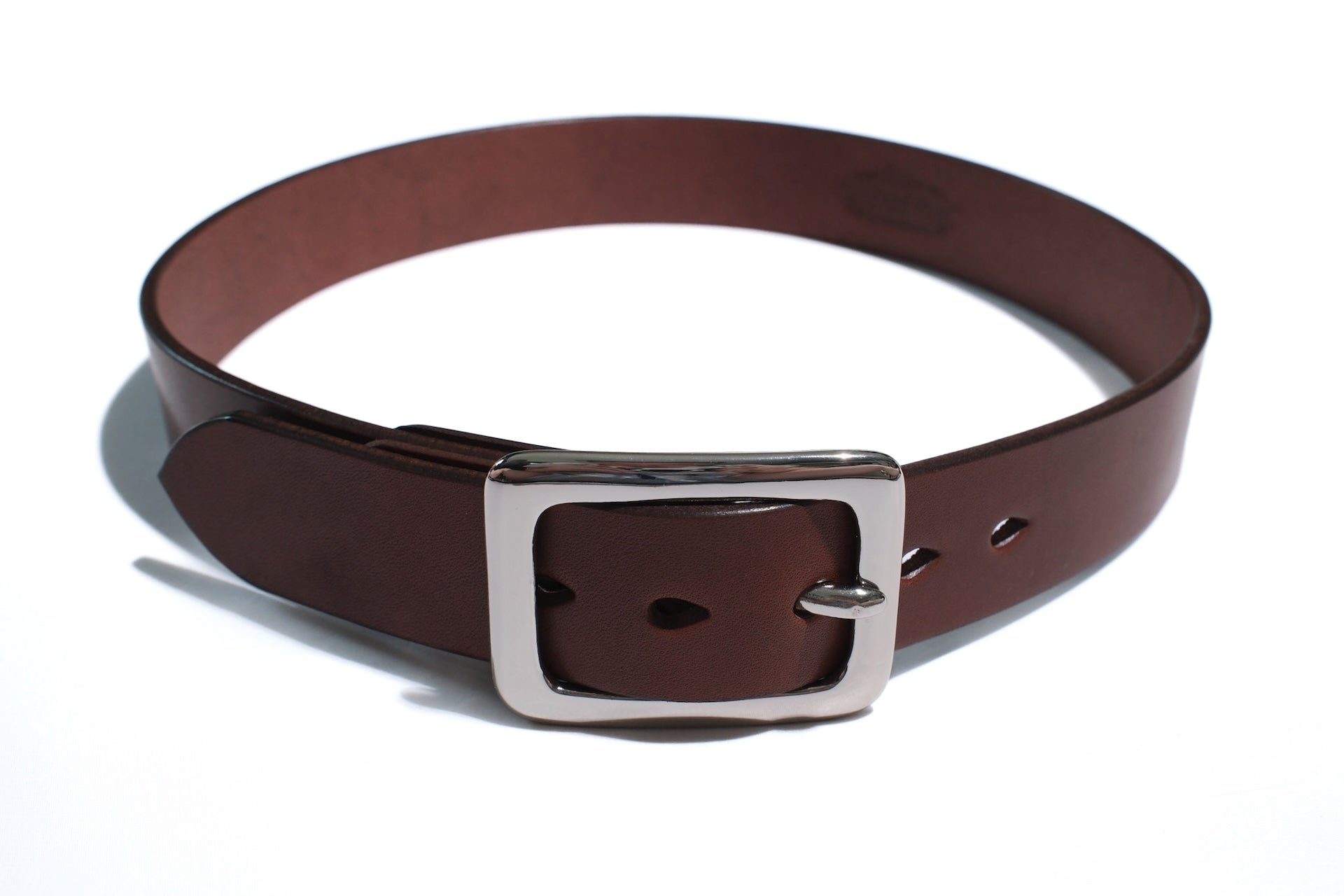 Iron Heart Heavy Duty "Tochigi" Cowhide Belt (Brown)