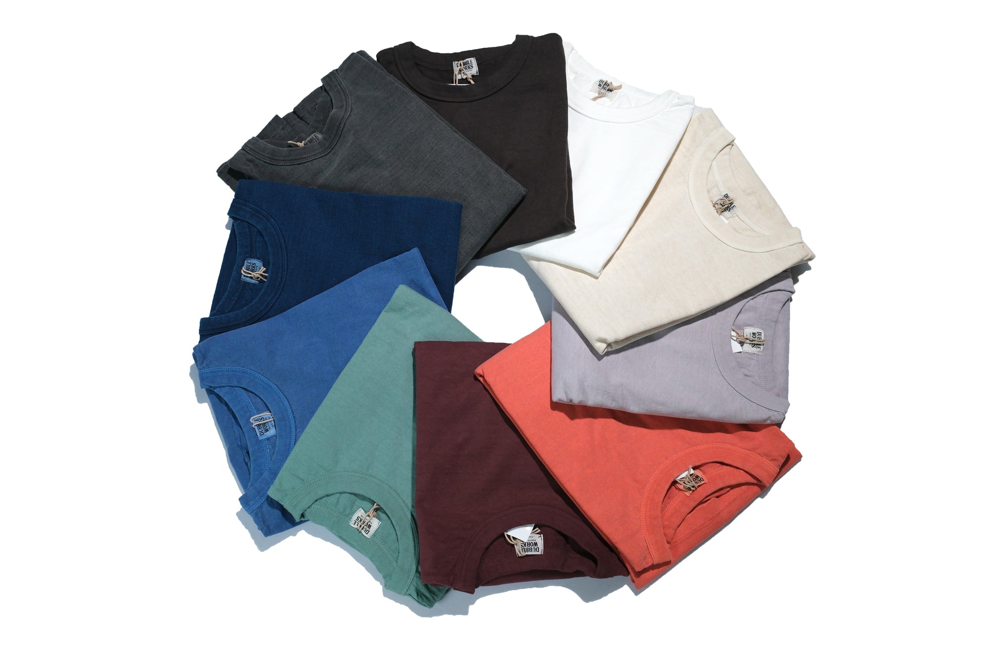 Dubble Works 7.7oz "Fallen Cotton" Loopwheeled Signature L/S Tee (Emerald)