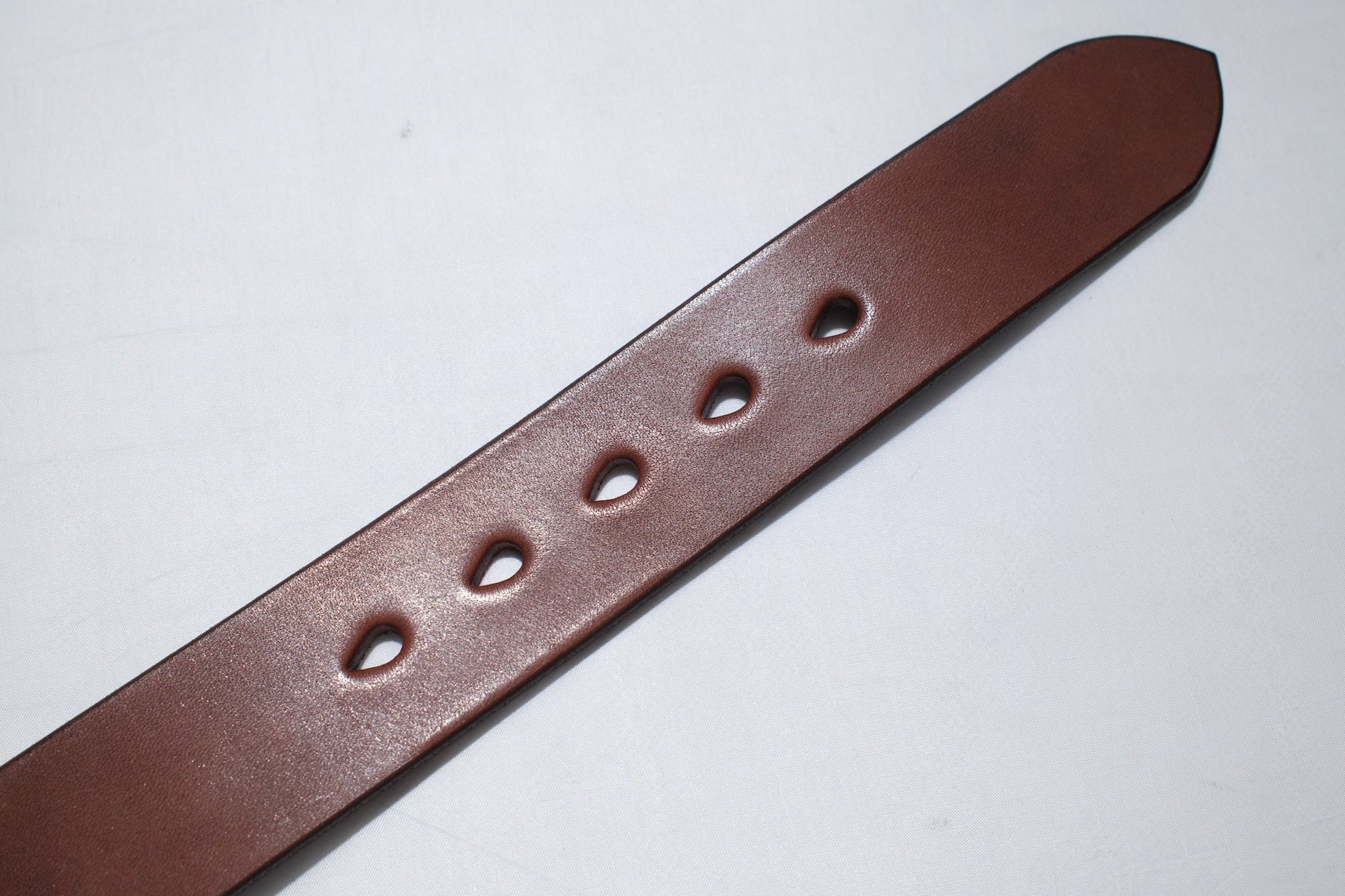 Iron Heart Heavy Duty "Tochigi" Cowhide Belt (Brown)