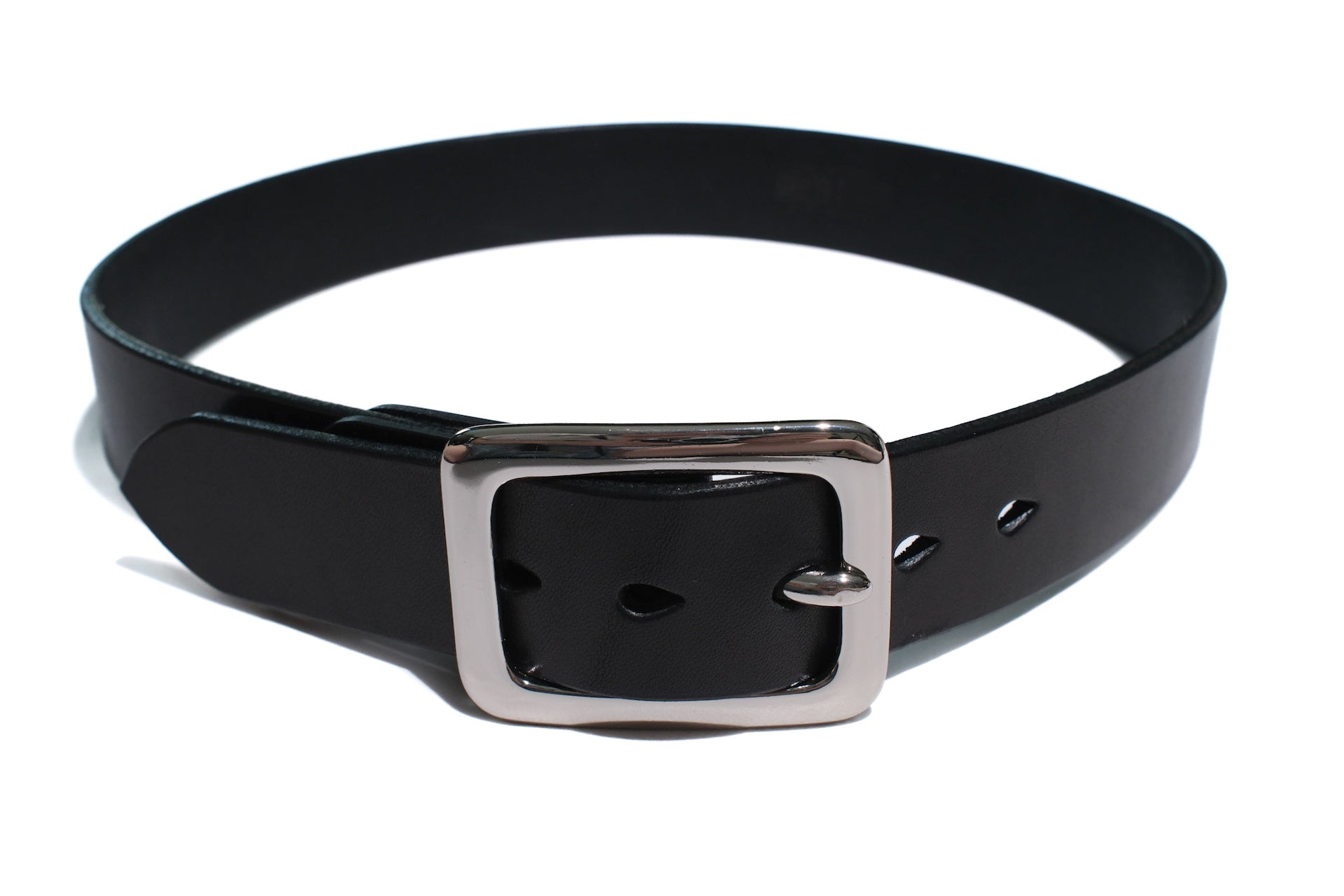 Iron Heart Heavy Duty "Tochigi" Cowhide Belt (Black)