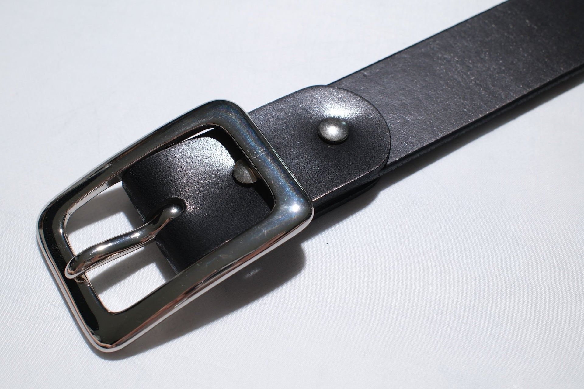 Iron Heart Heavy Duty "Tochigi" Cowhide Belt (Black)