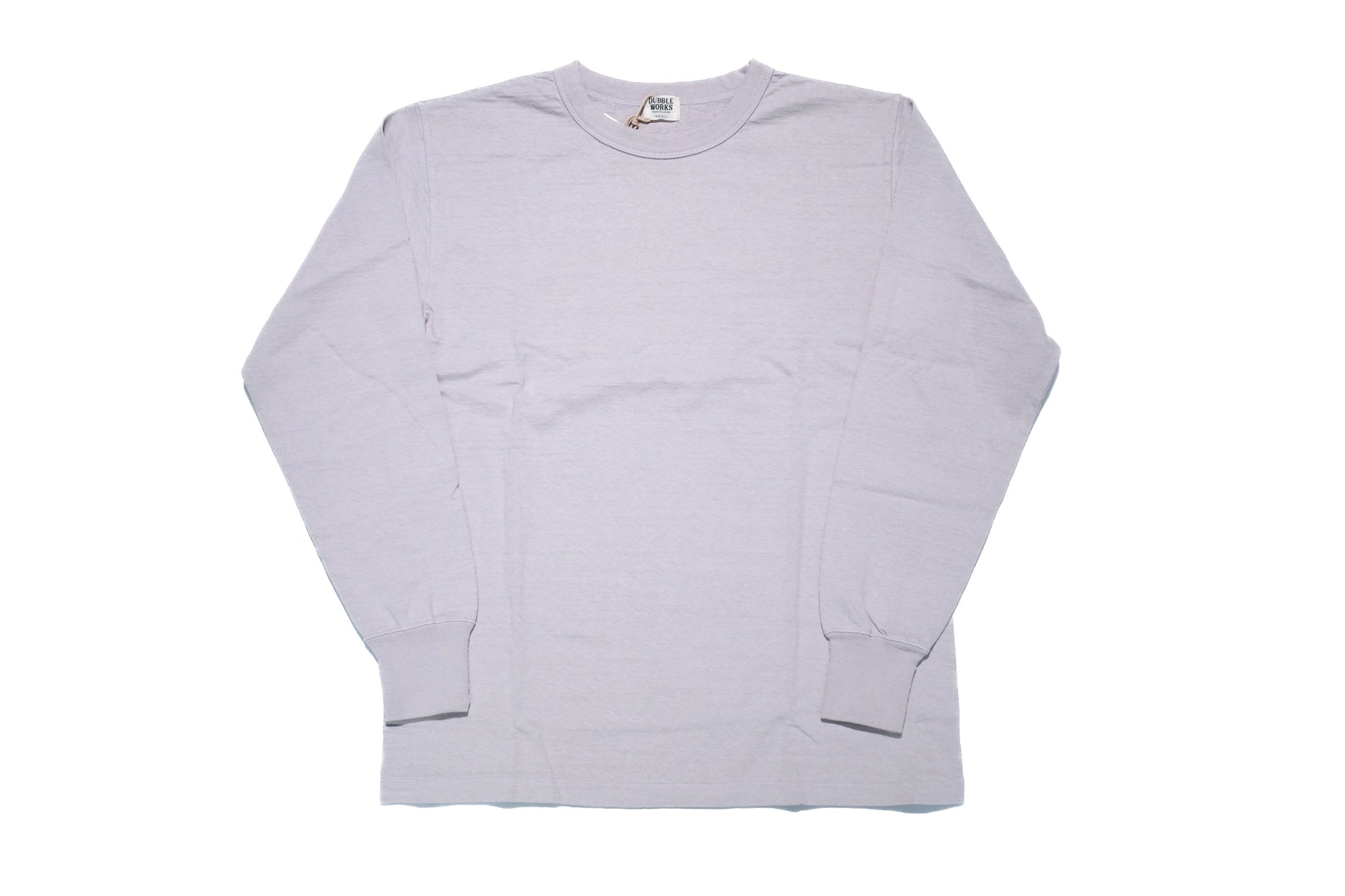 Dubble Works 7.7oz "Fallen Cotton" Loopwheeled Signature L/S Tee (Lavender)
